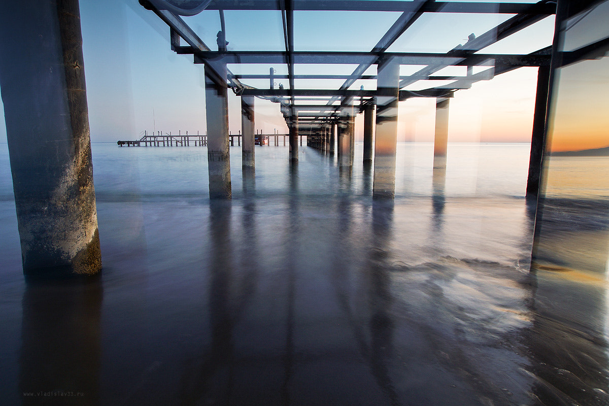 Sony DT 11-18mm F4.5-5.6 sample photo. Evening surf photography