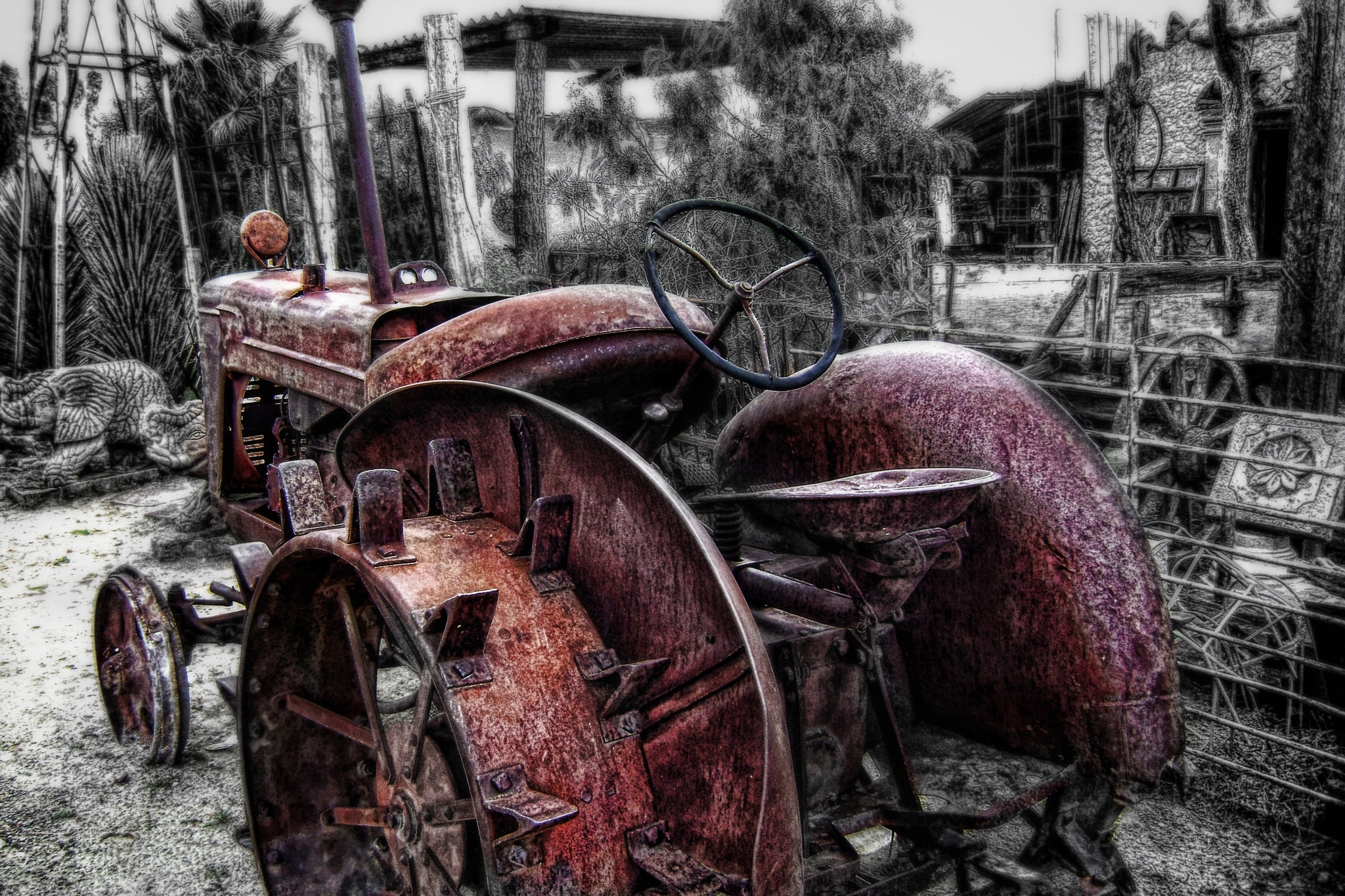 Sony DSC-S700 sample photo. Tractor photography