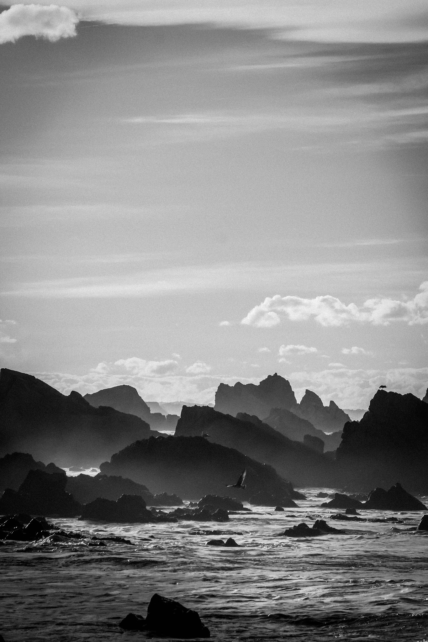 Canon EF 55-200mm F4.5-5.6 II USM sample photo. Play del silencio - asturias photography