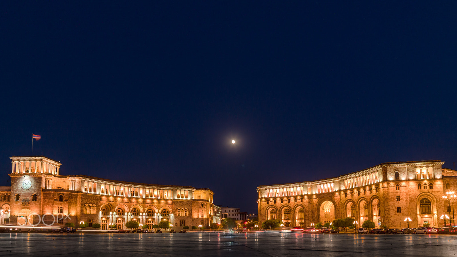 Hasselblad H3DII-39 + HCD 28 sample photo. Summer night in yerevan photography