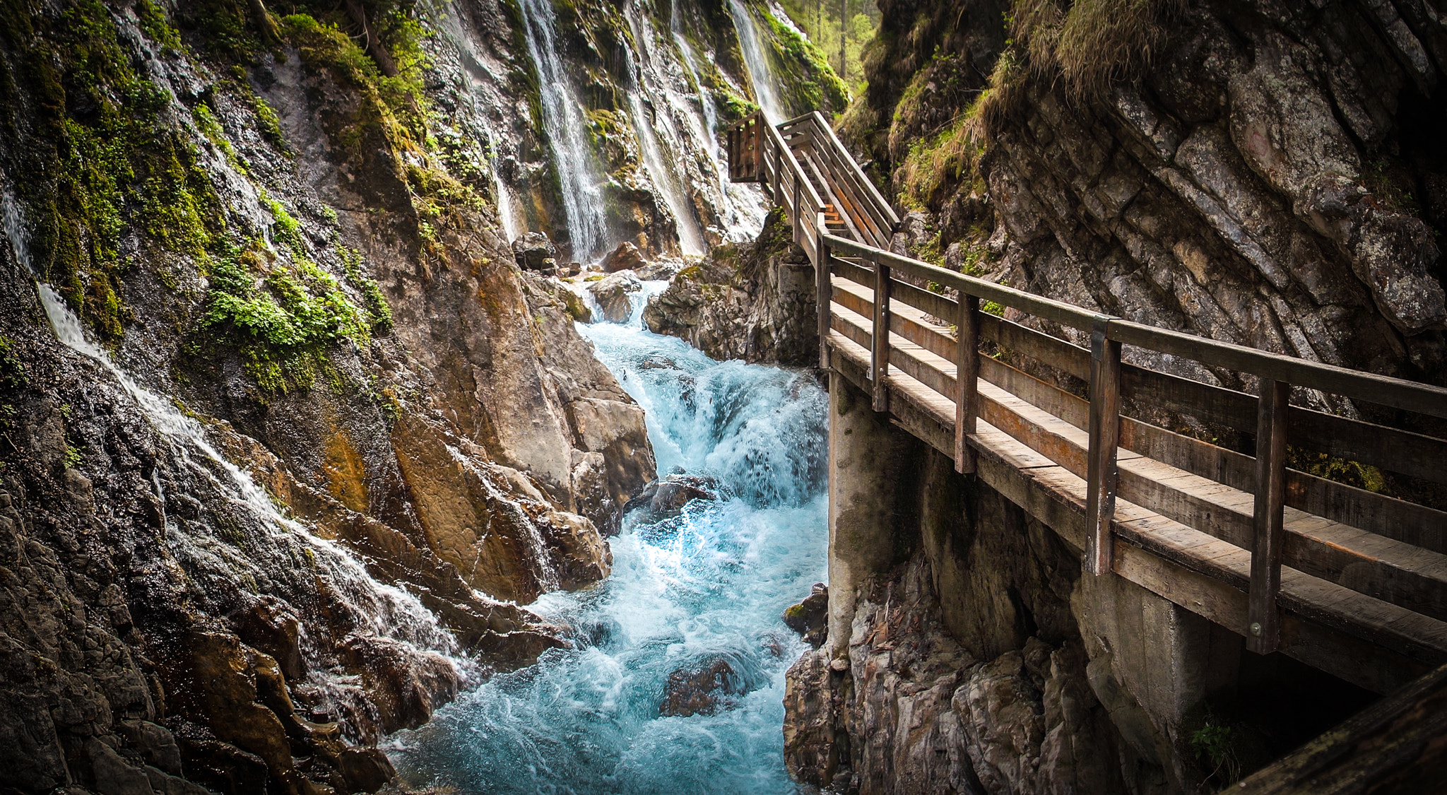 Sony E 18-200mm F3.5-6.3 OSS sample photo. Gorge of wimbach, bavaria, germany photography