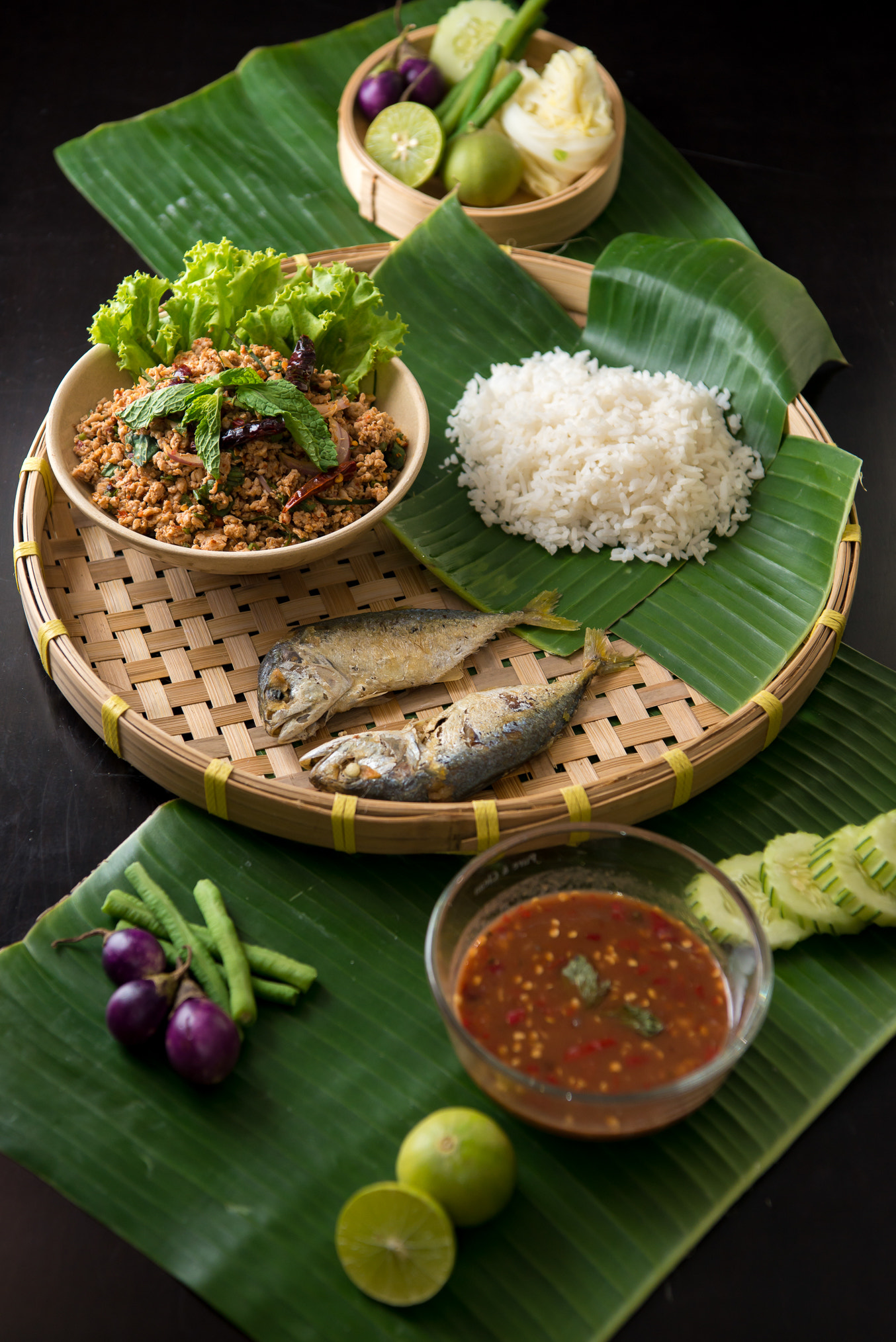 Nikon AF-S Nikkor 24-70mm F2.8E ED VR sample photo. Thai food photography