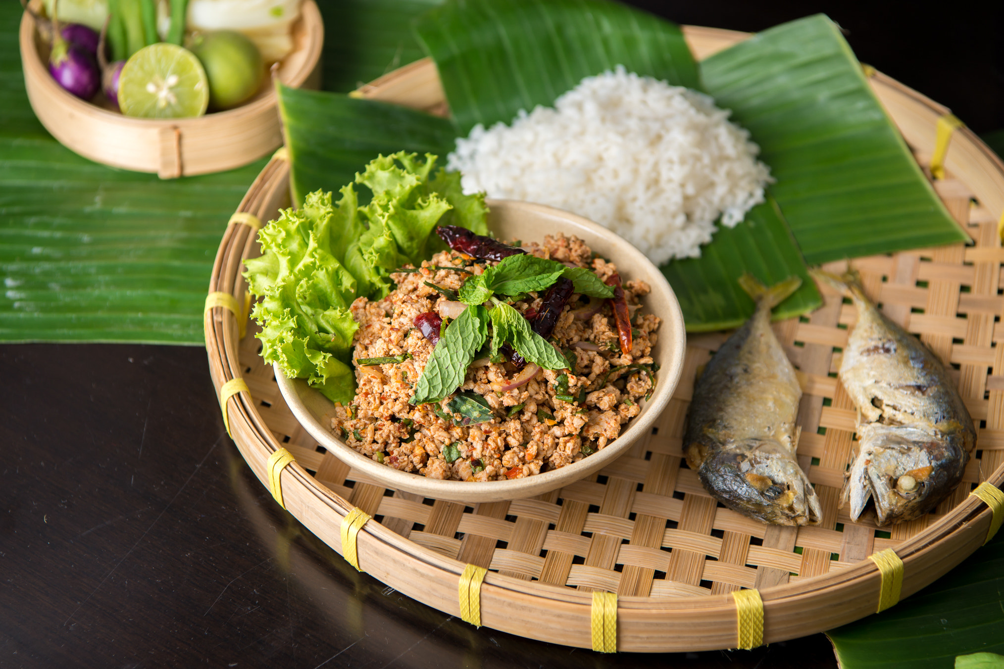 Nikon AF-S Nikkor 24-70mm F2.8E ED VR sample photo. Thai food photography