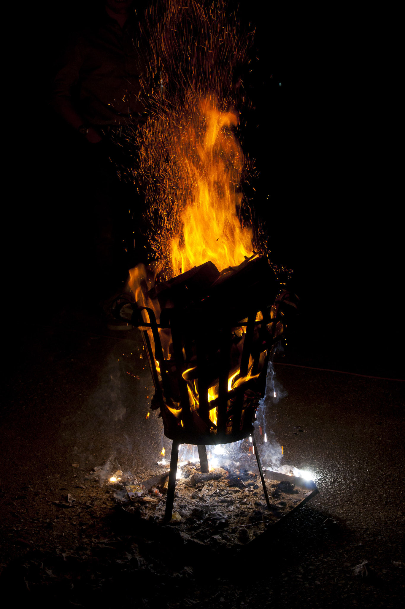 Canon EOS 30D sample photo. Fire photography