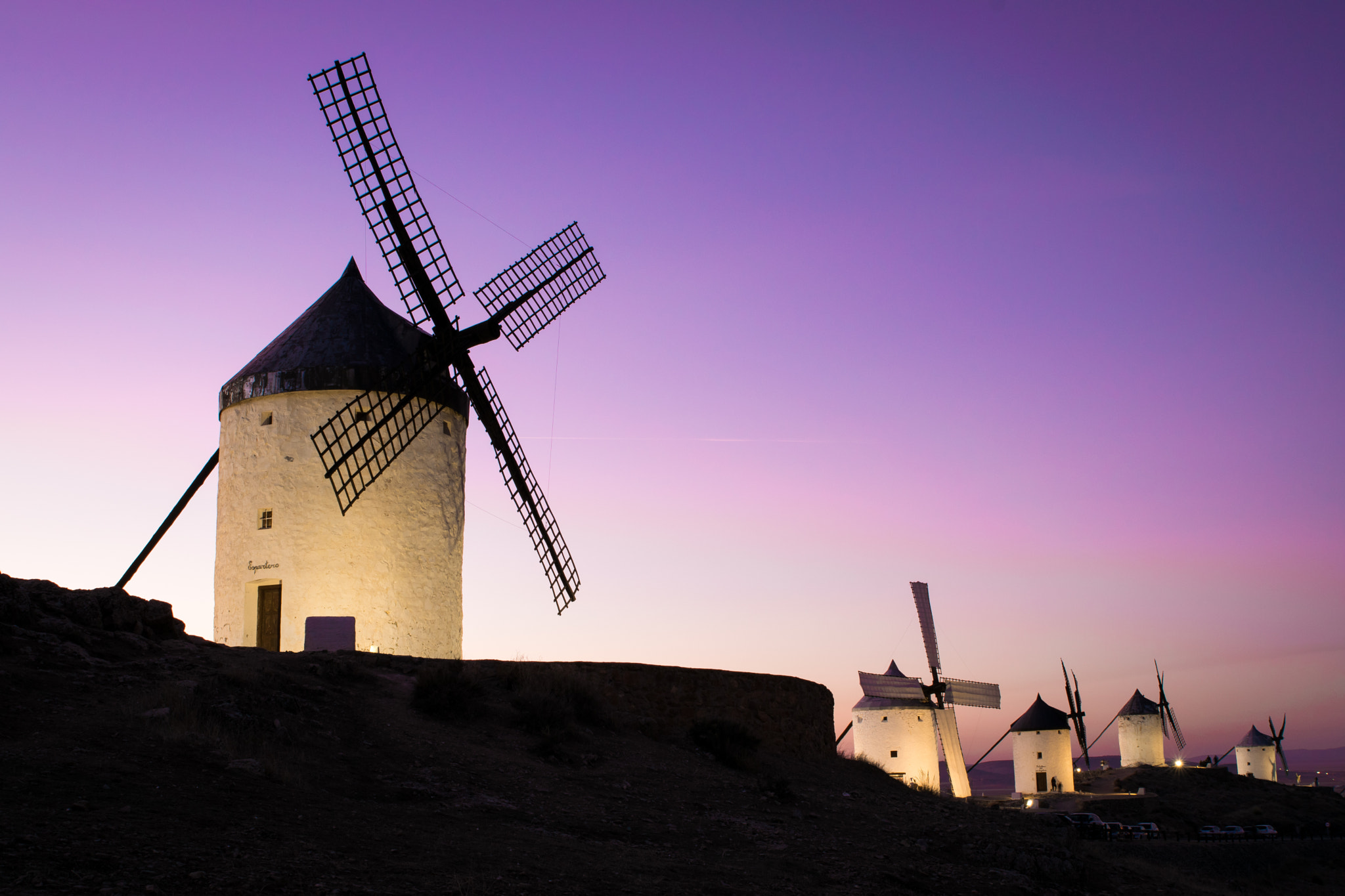 Tamron SP 24-70mm F2.8 Di VC USD sample photo. Ancient windmills photography