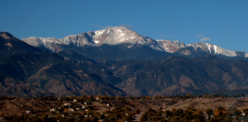 HP PHOTOSMART E317 sample photo. Pikes peak photography