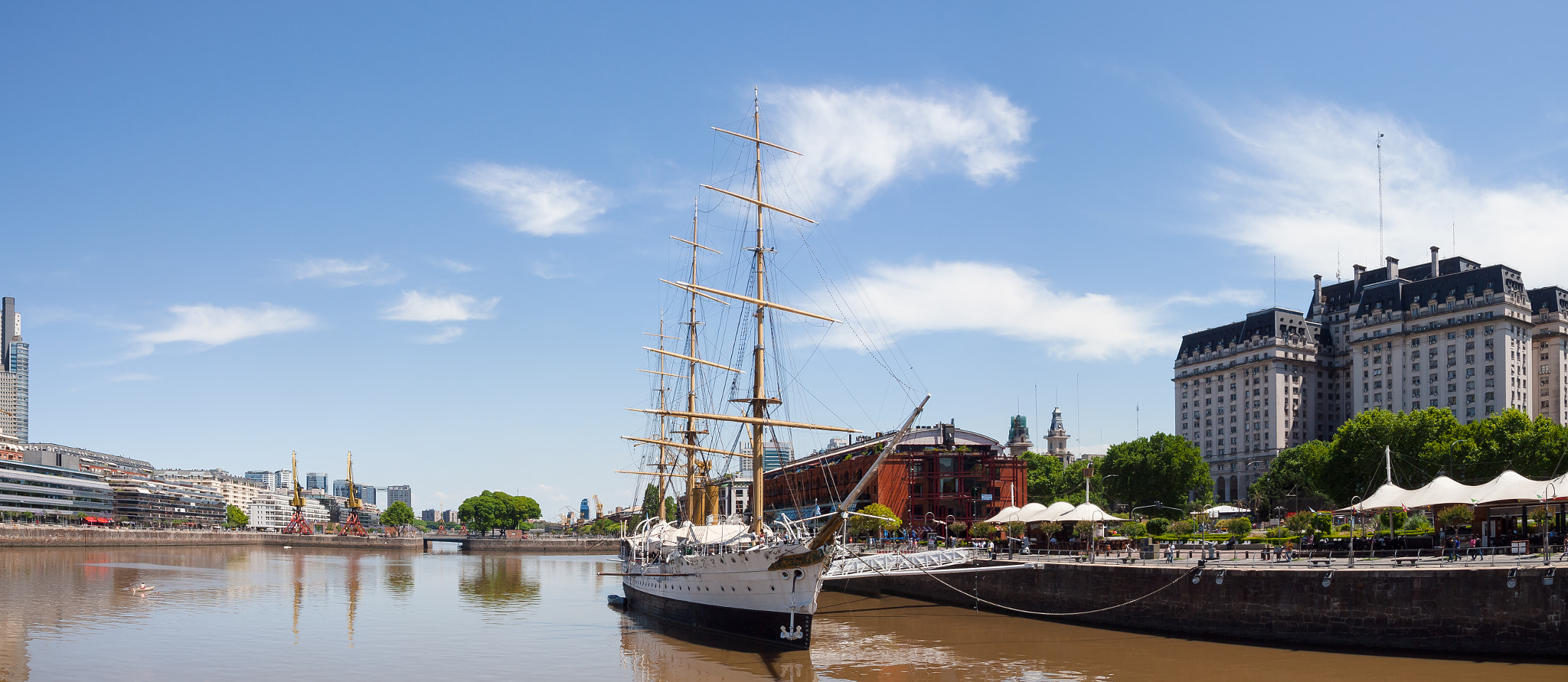 Olympus E-30 + OLYMPUS 14-54mm Lens sample photo. Panorama puerto madero 2 photography