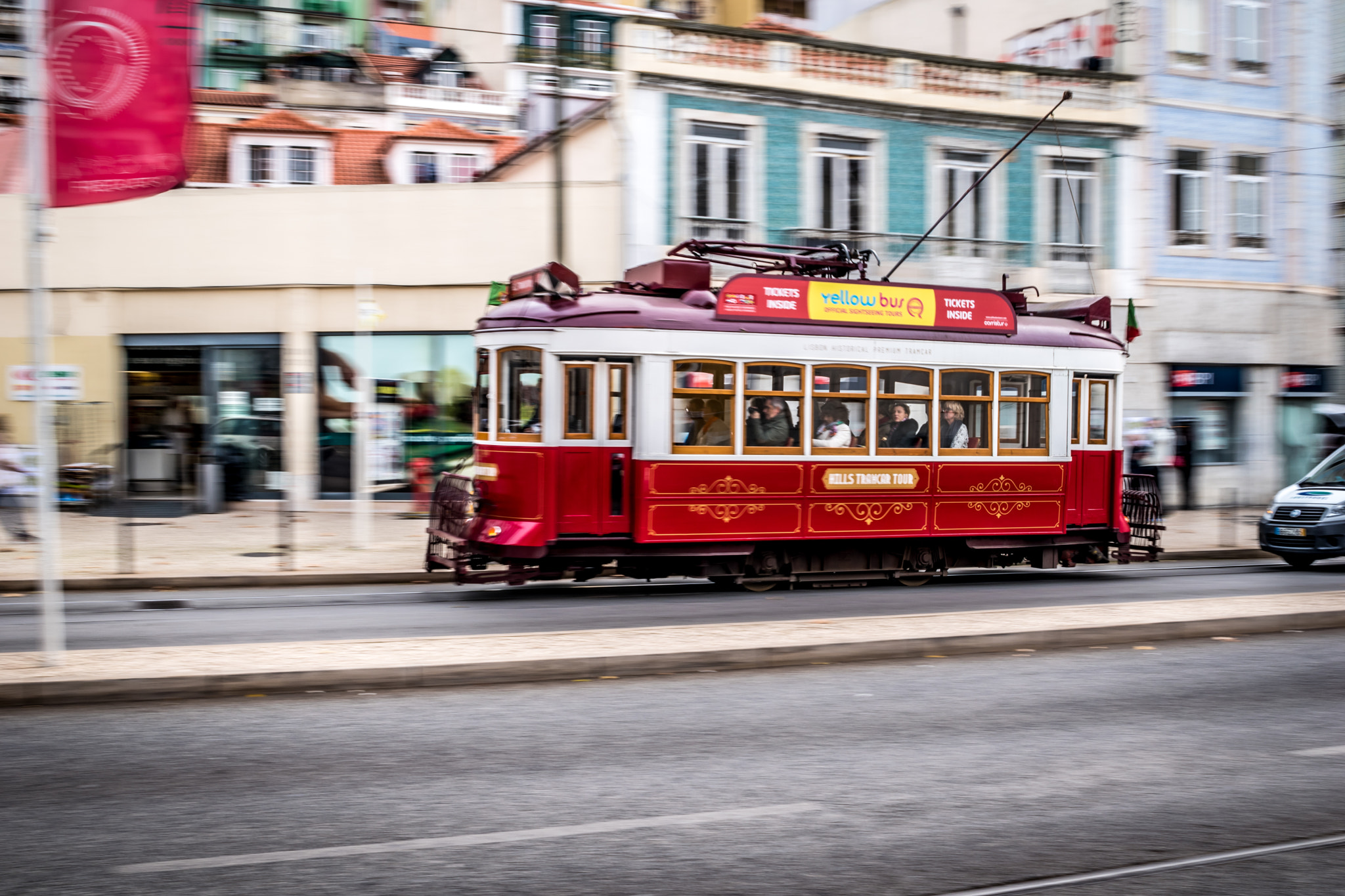 Sigma 24-70mm F2.8 EX DG HSM sample photo. Vintage tram photography