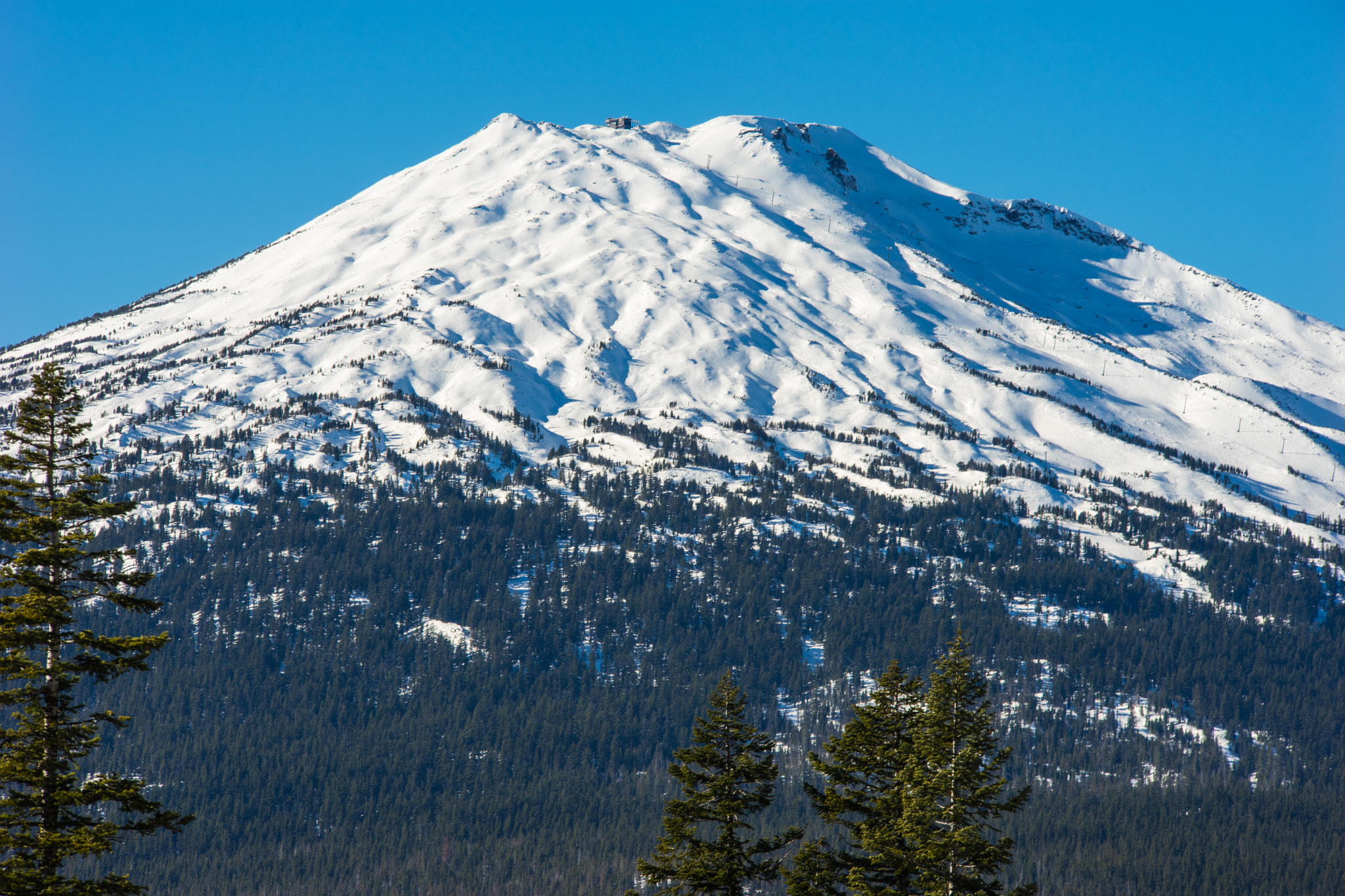 Sony a7 II + 70-200mm F2.8 sample photo. Mt. bachelor photography