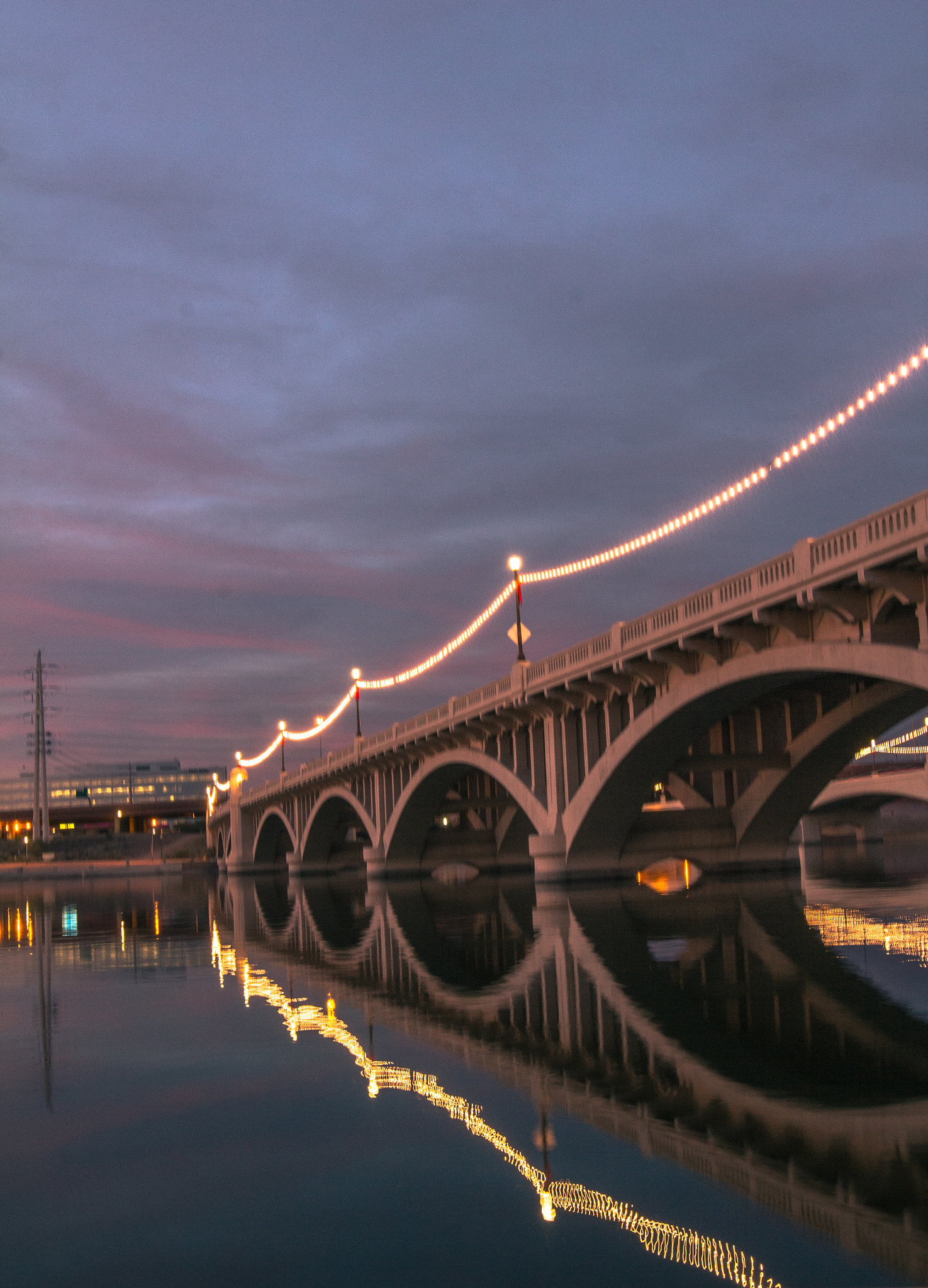 Sigma 24mm F1.4 DG HSM Art sample photo. Reflective bridge photography