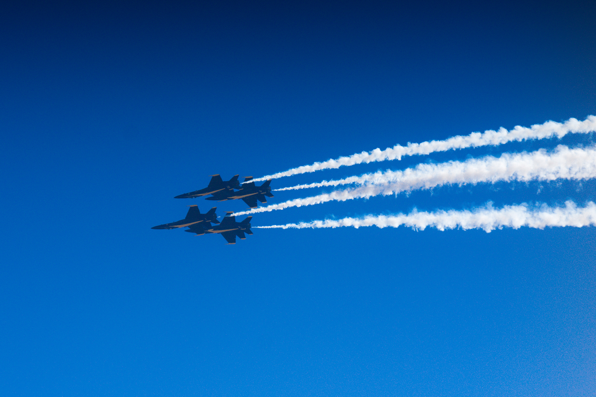 Tamron SP 70-300mm F4-5.6 Di USD sample photo. Blue angels f-18 photography