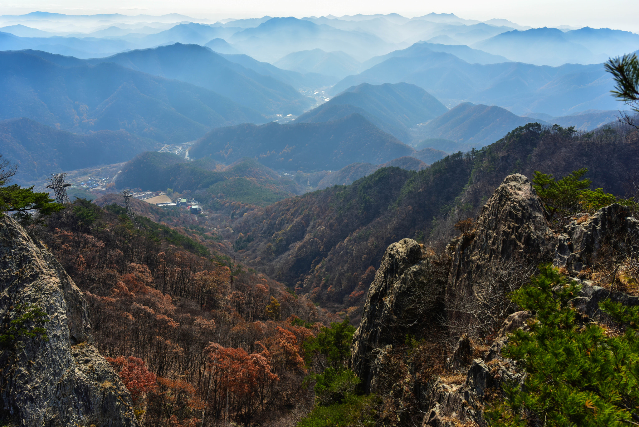 Samyang 12mm F2.8 ED AS NCS Fisheye sample photo. Daedun mountain, korea photography