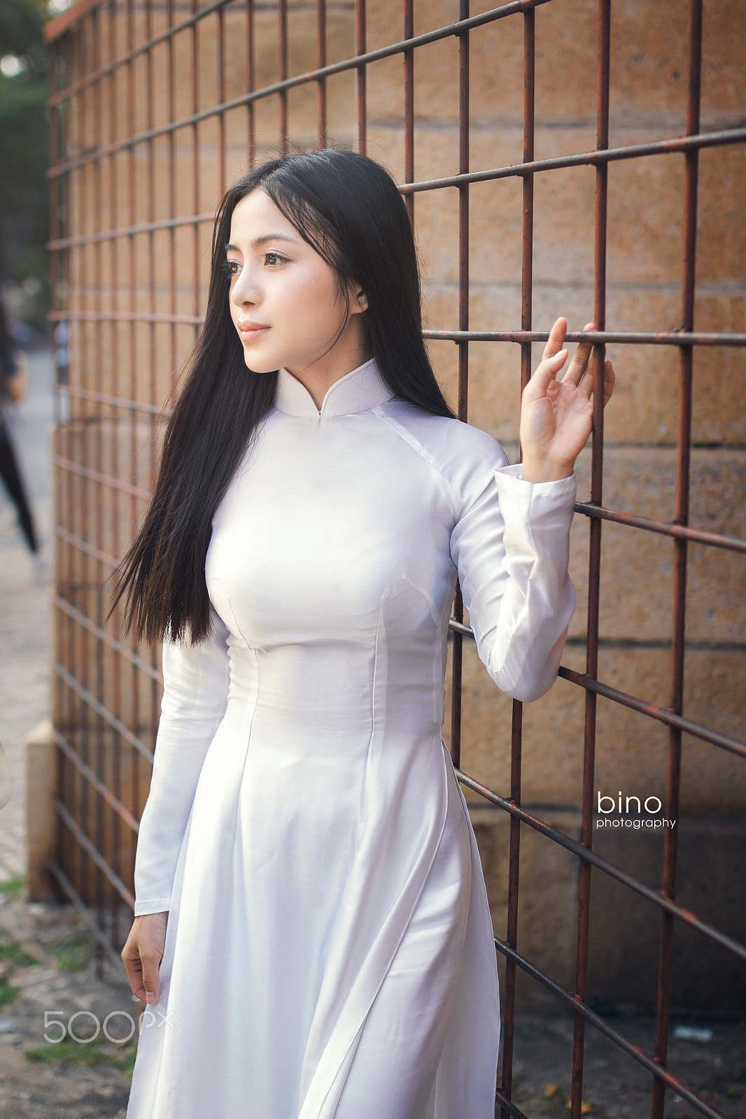 Canon EOS 50D + Sigma 35mm F1.4 DG HSM Art sample photo. Ao dai viet nam photography