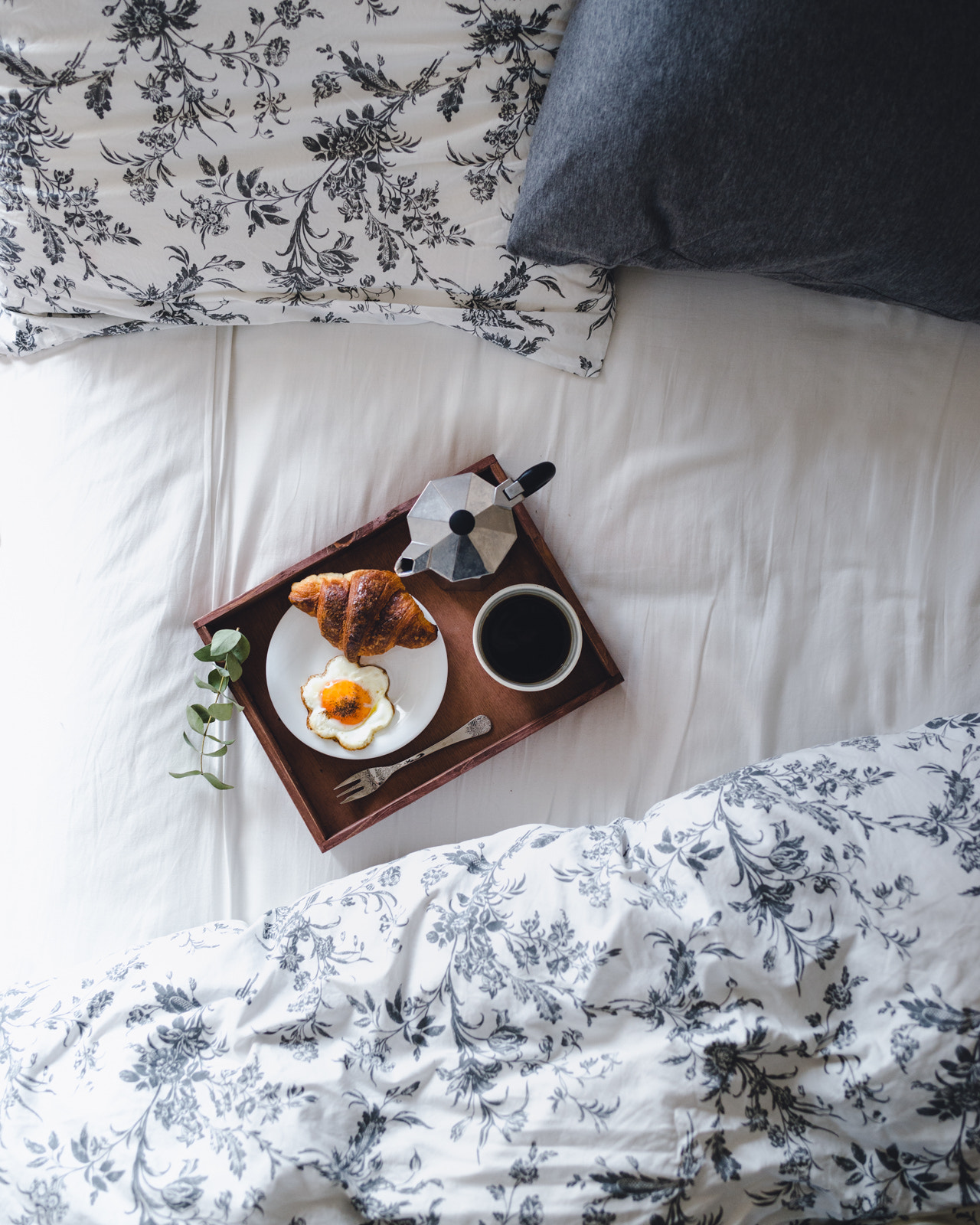 Nikon D610 + AF-S Nikkor 35mm f/1.8G sample photo. Breakfast in bed. photography