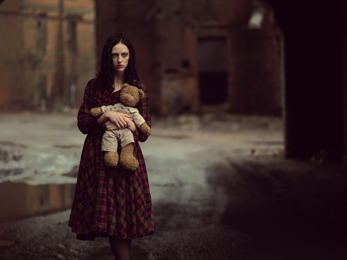 Hasselblad H3D sample photo. Катя в Красном треугольнике photography