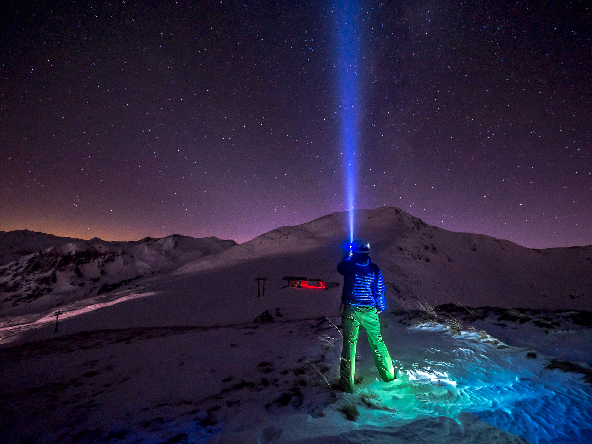 Panasonic Lumix DMC-GX7 + Panasonic Lumix G Vario 7-14mm F4 ASPH sample photo. Watching stars in the alps photography