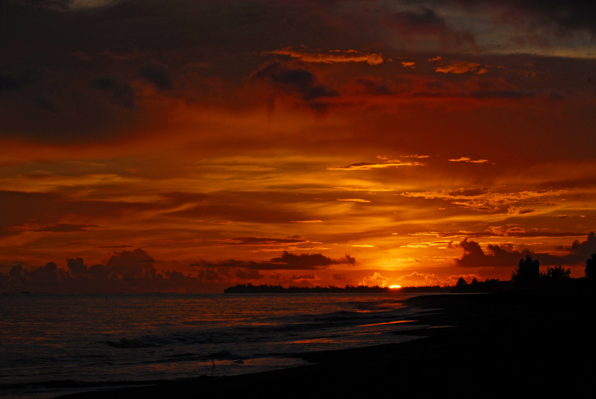 Nikon AF-Nikkor 80-200mm F2.8D ED sample photo. Sunrise san juan puerto rico photography