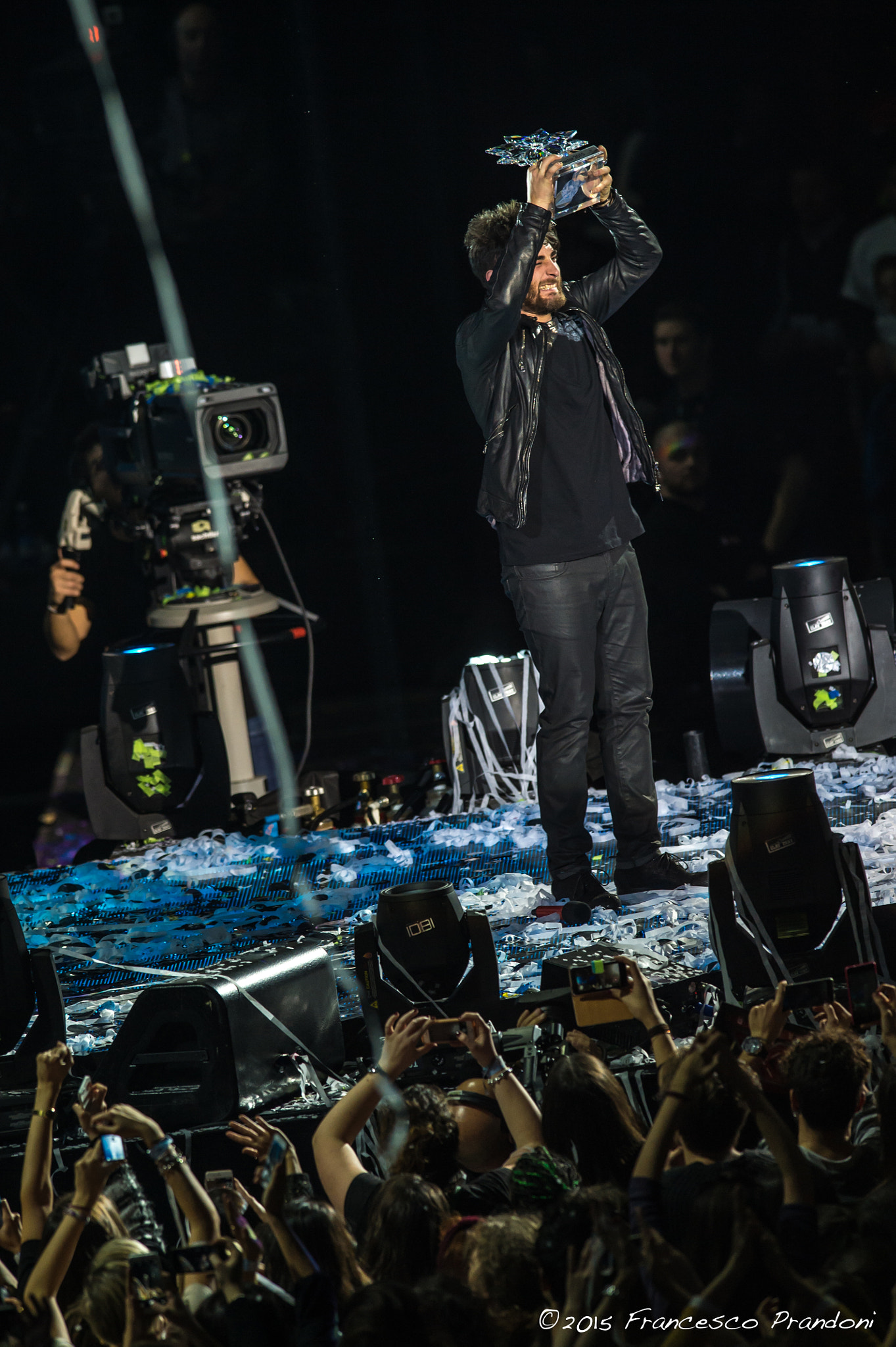 Nikon AF-S Nikkor 400mm F2.8D ED-IF II sample photo. Foto-finale-x-factor-milano-10-dicembre-2015-prandoni photography