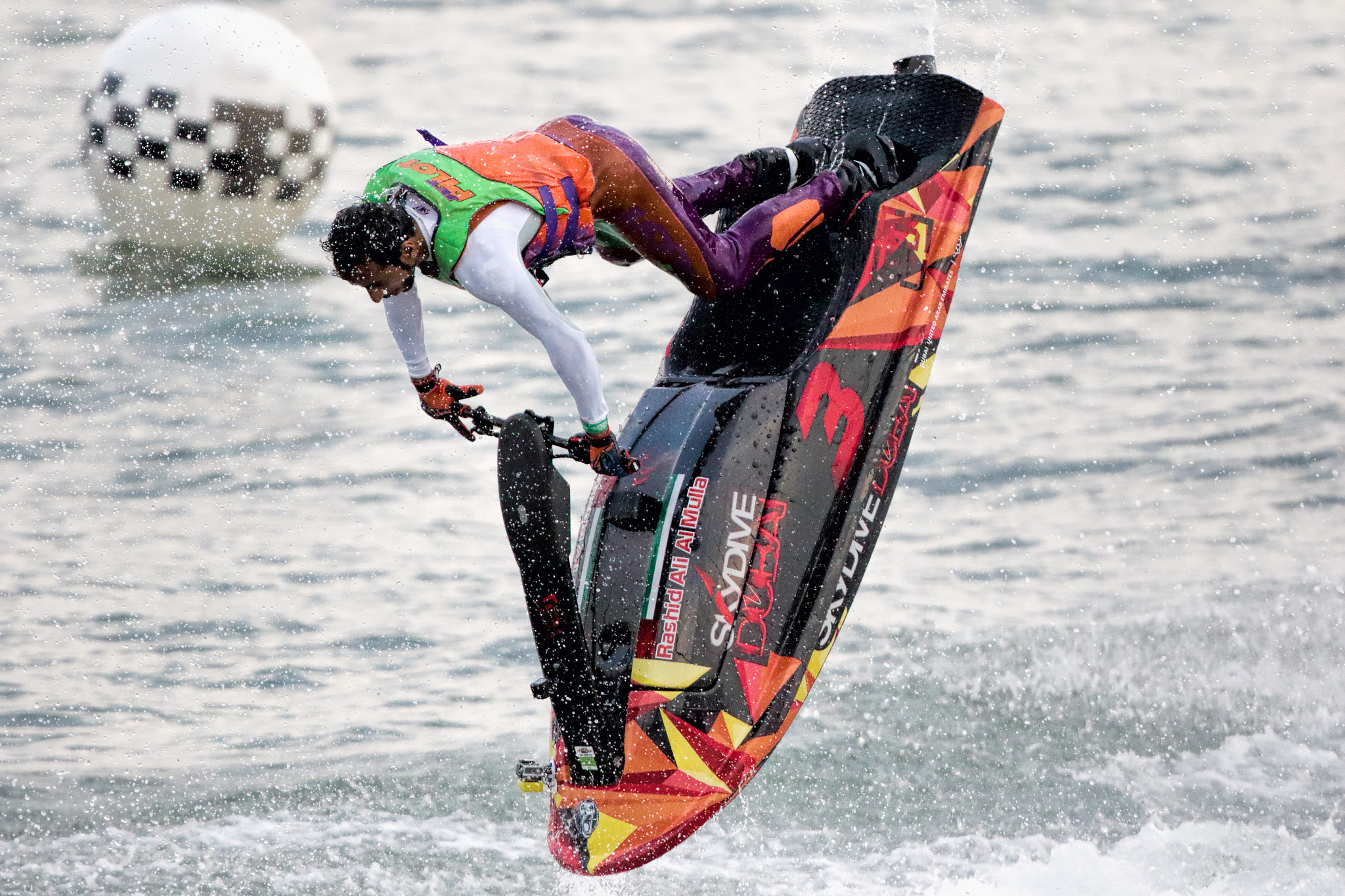 Canon EF 500mm F4L IS USM sample photo. Jet ski racers photography