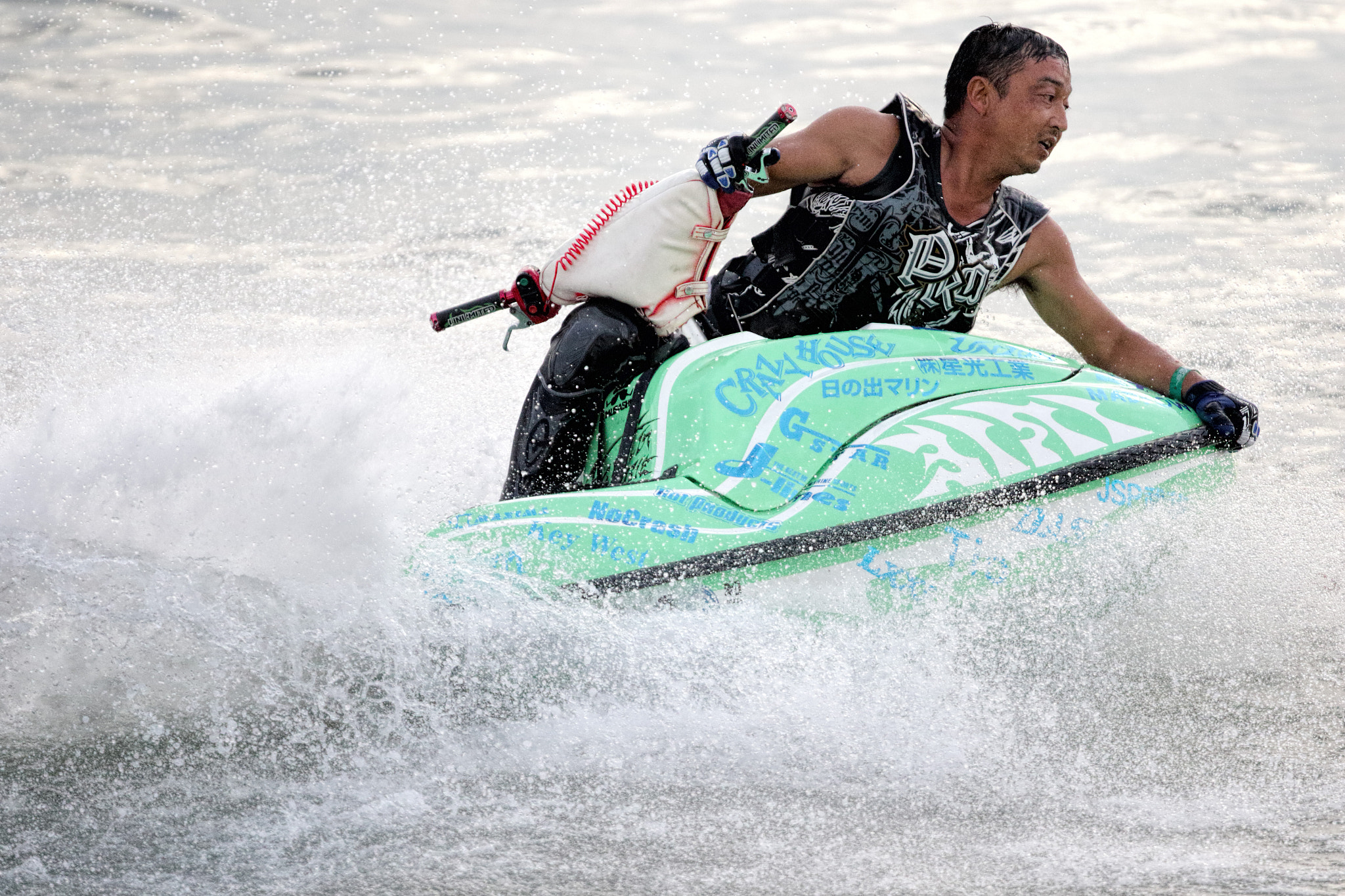 Canon EF 500mm F4L IS USM sample photo. Jet ski racers photography