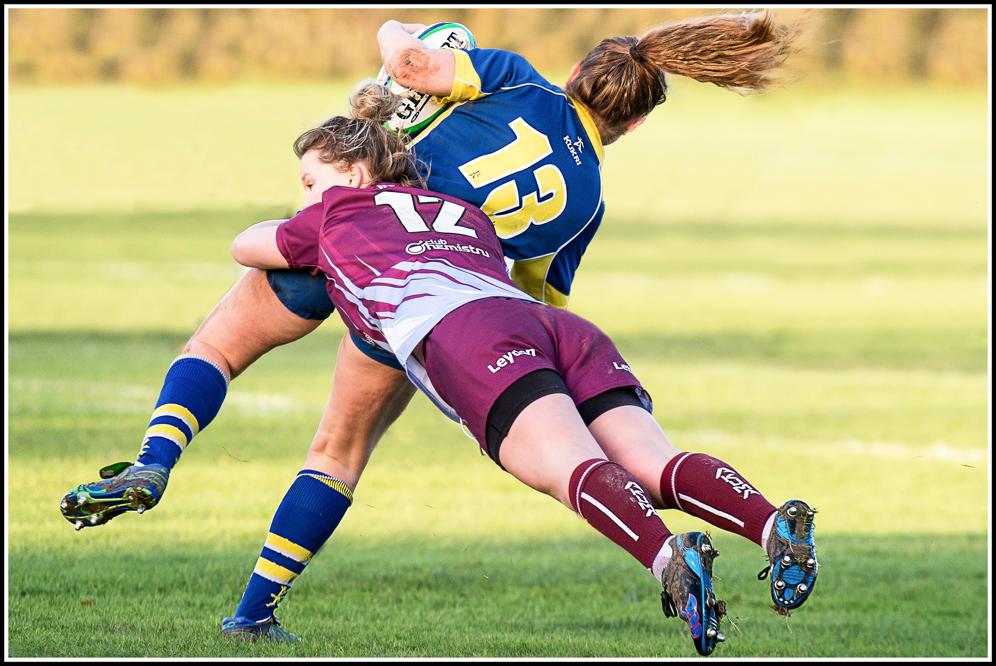 Nikon D4S sample photo. Christchurch university ladies rugby team photography
