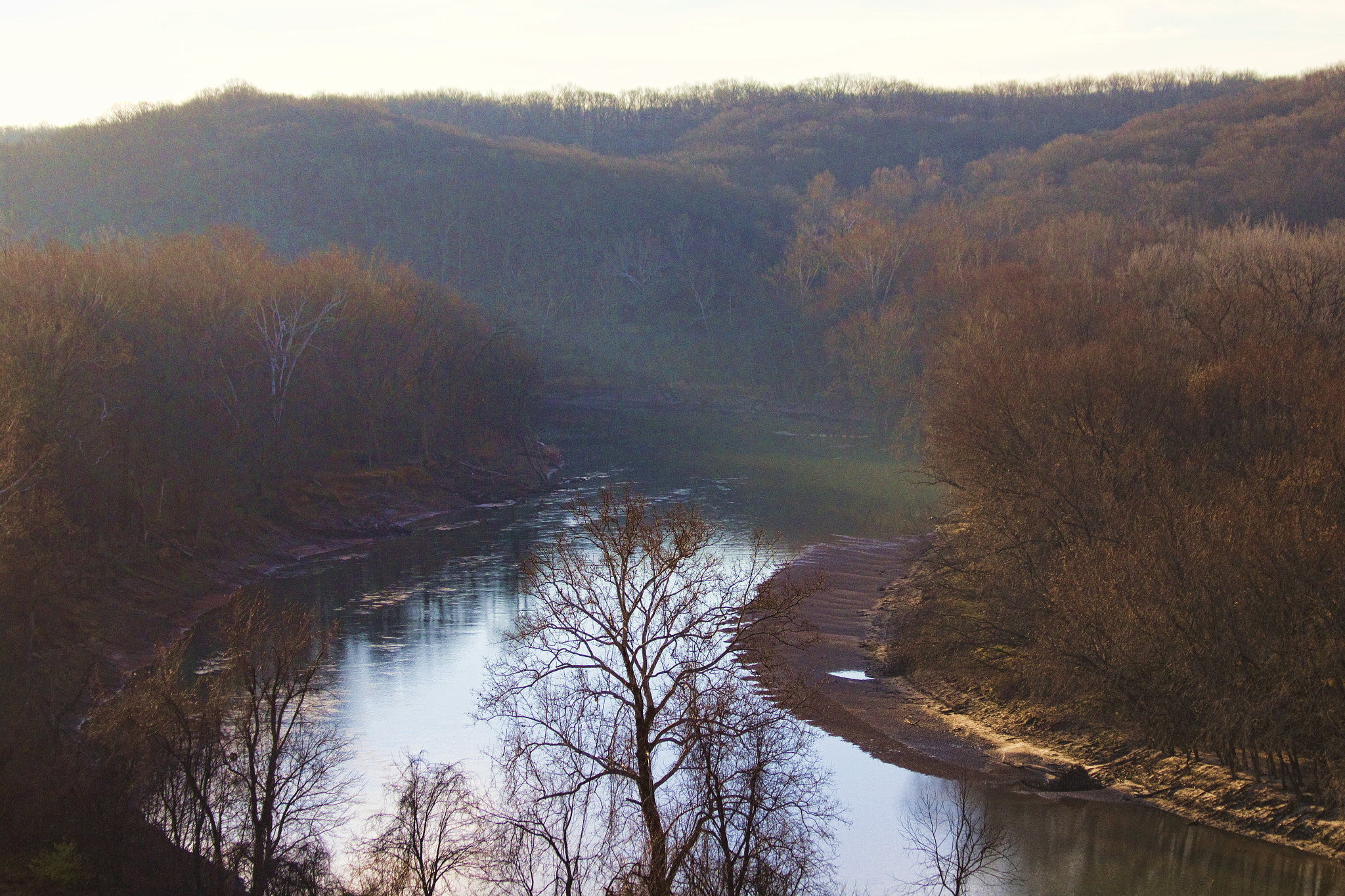 Canon EF 70-300mm F4-5.6 IS USM sample photo. Meramec in the morning photography