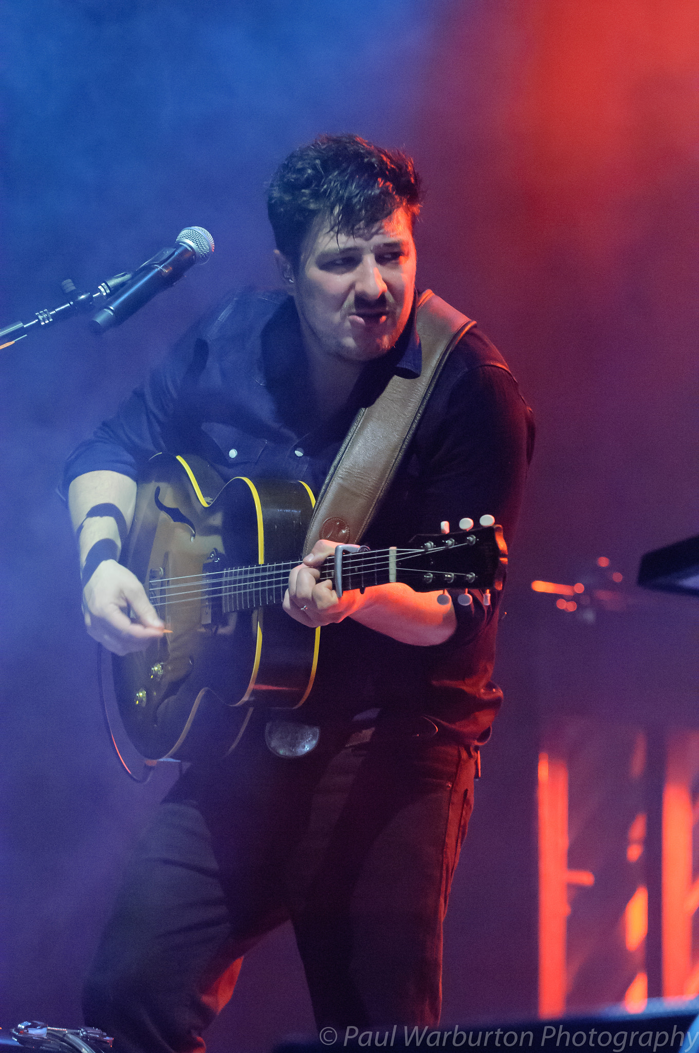 Nikon D2X sample photo. Mumford and sons in concert at the echo arena, liverpool, uk photography