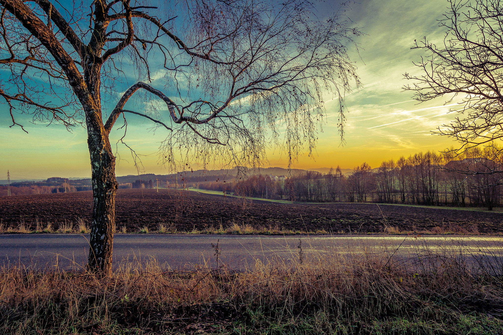 Samsung NX 12-24mm F4-5.6 ED sample photo. December's evening landscape photography