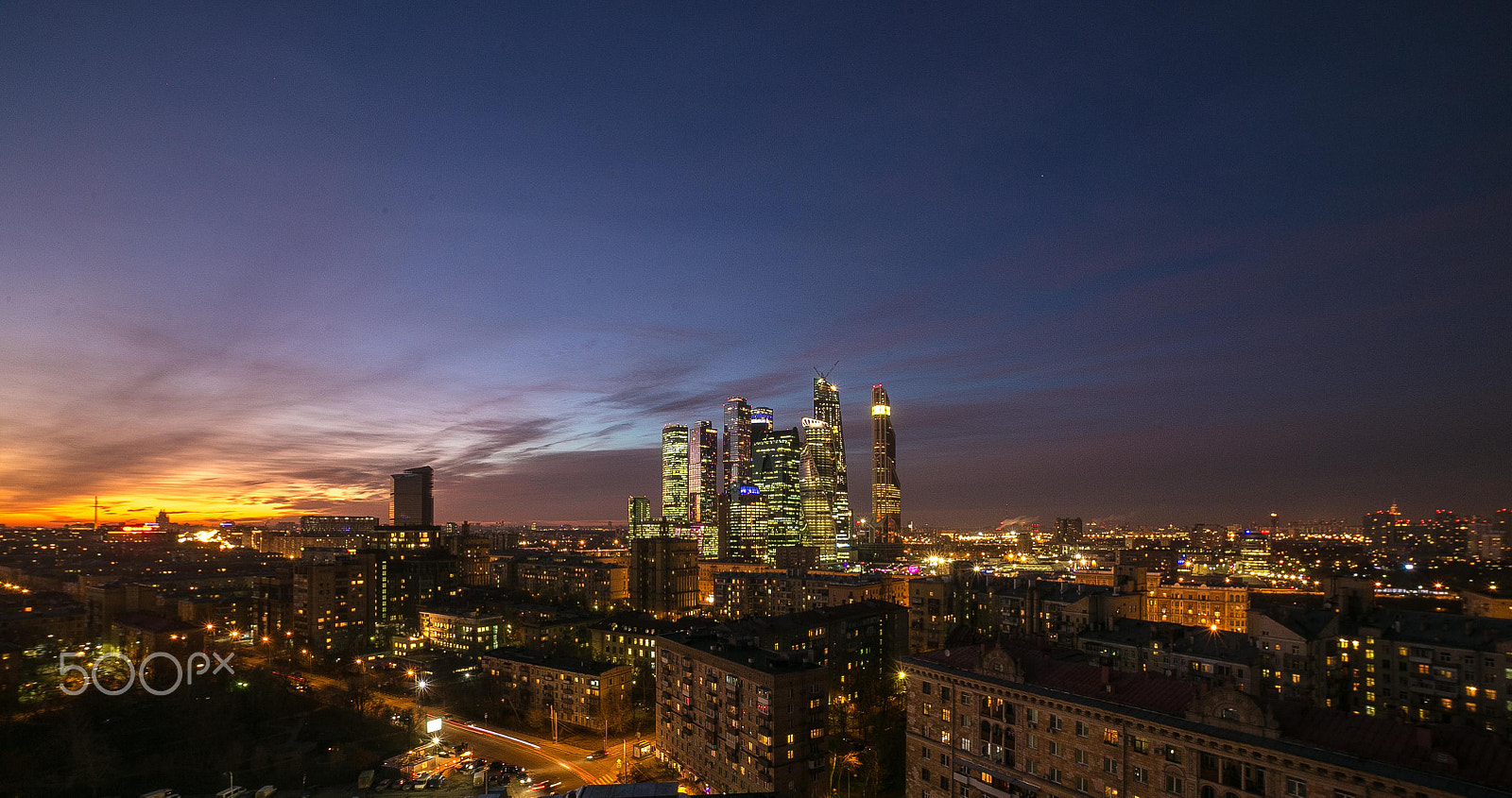 Sigma 14mm f/2.8 EX Aspherical HSM sample photo. Moscow city photography