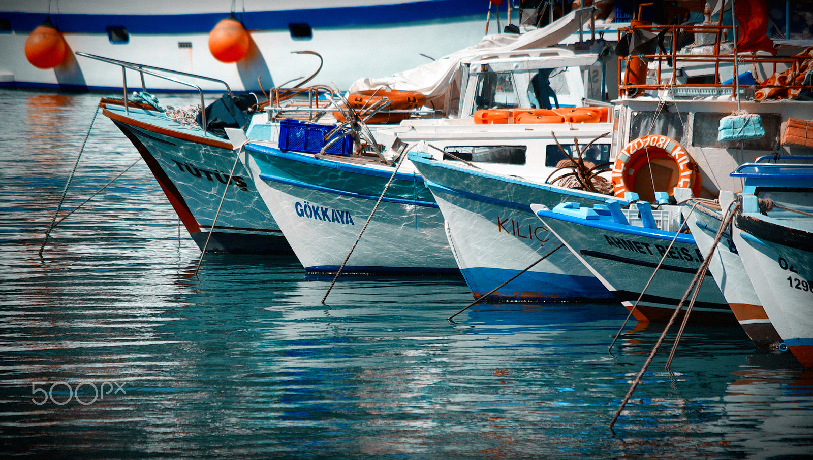 Pentax K10D sample photo. Antalya marina photography