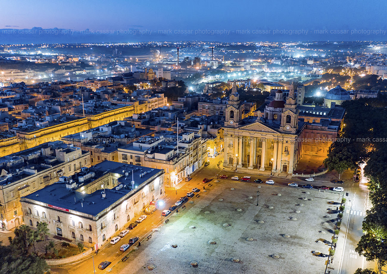 Nikon D7000 + Sigma 30mm F1.4 EX DC HSM sample photo. Fosos and the church of st. publius, floriana photography