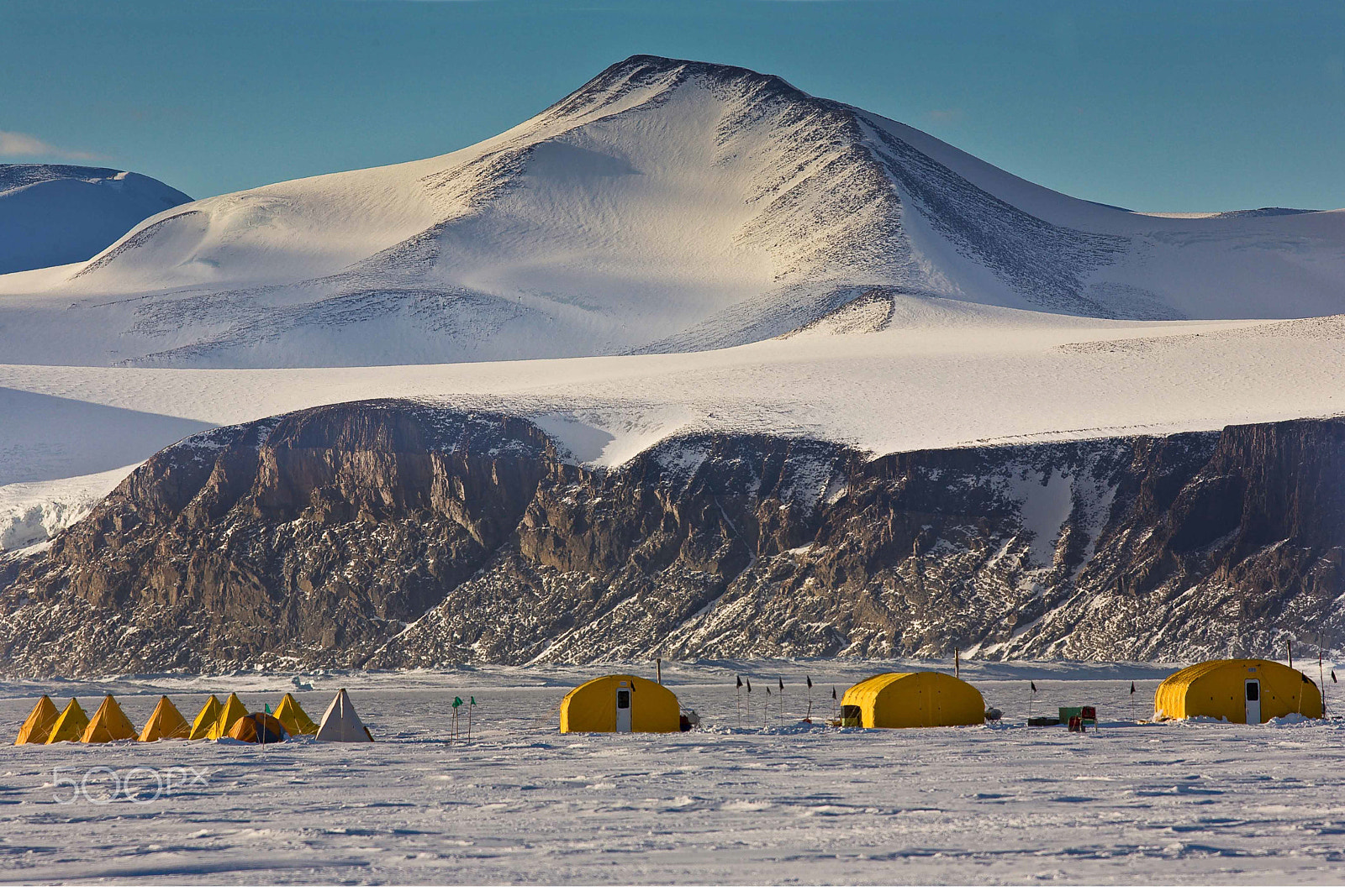 Canon EOS 5D + Canon EF 300mm F4L IS USM sample photo. Antarctica field camp at granite harbour photography