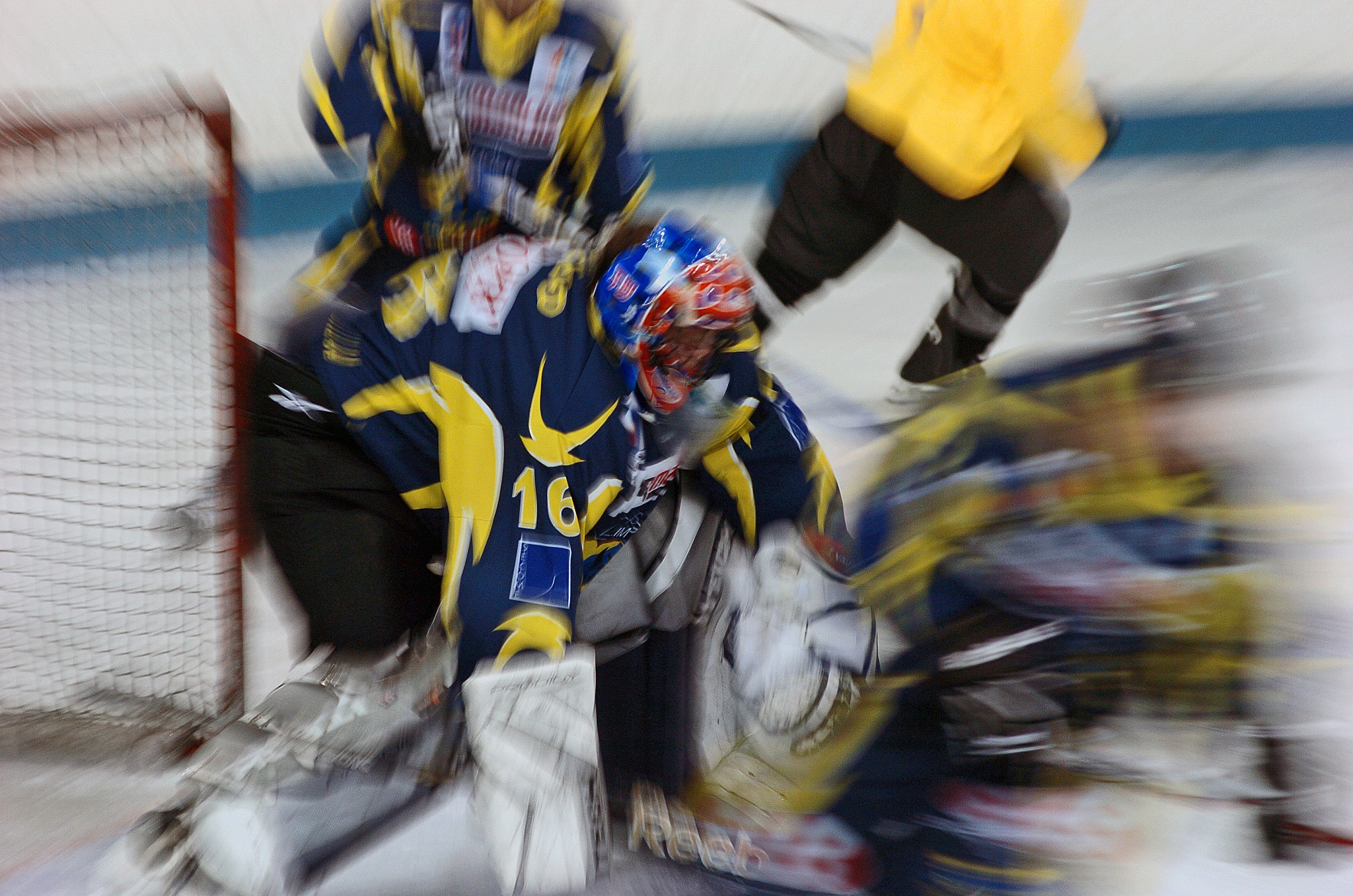 Nikon D2H sample photo. Hockey sur glace photography