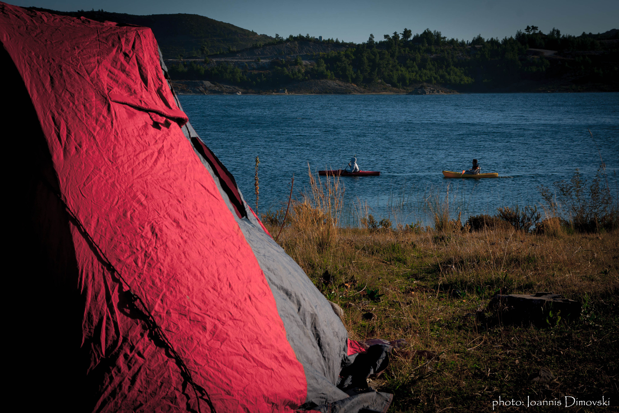 Sony Alpha DSLR-A700 sample photo. Canoe .... and camping... photography