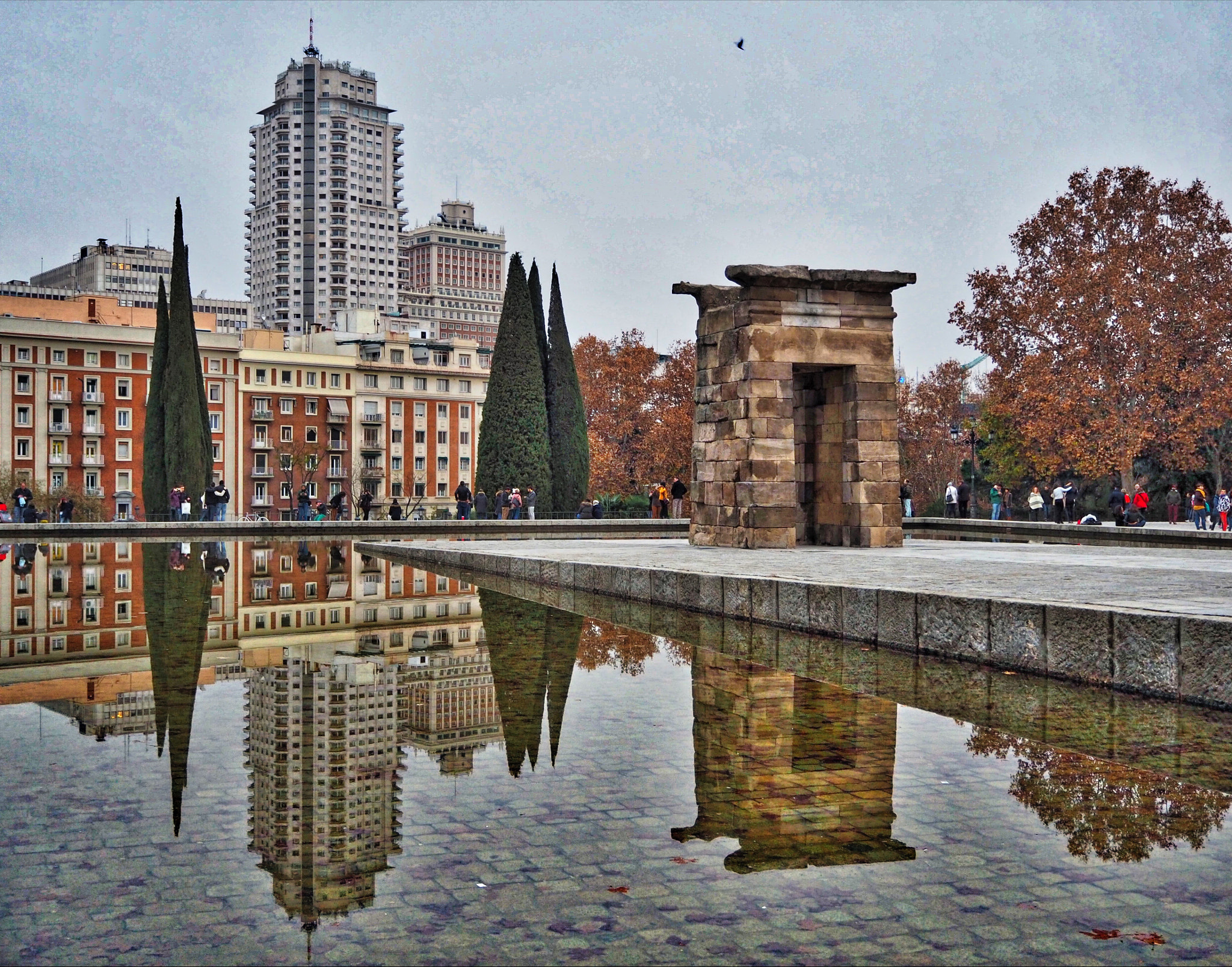 Olympus M.Zuiko Digital ED 14-42mm F3.5-5.6 EZ sample photo. Debod temple photography