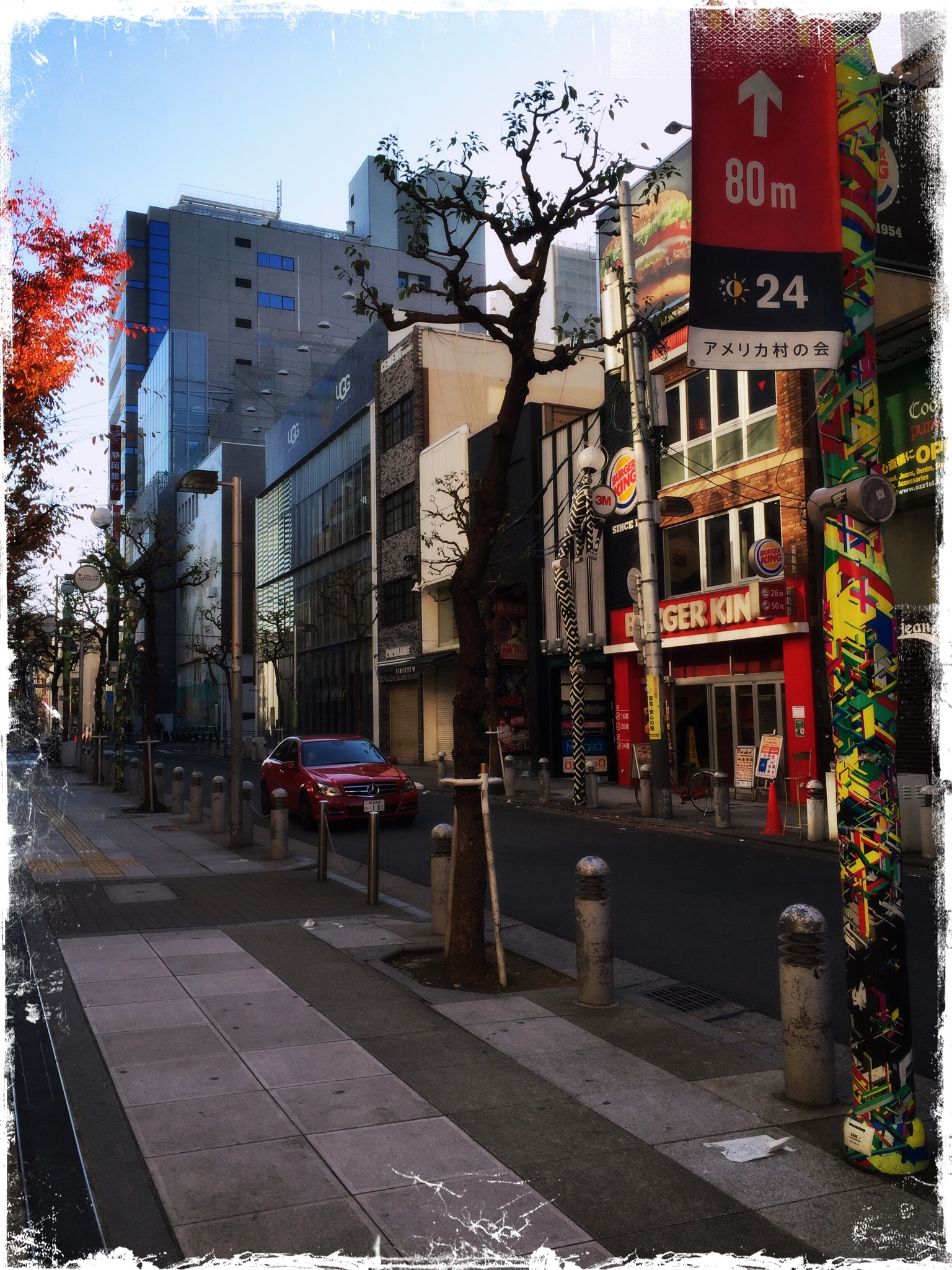 Hipstamatic 304 sample photo. Osaka street photography