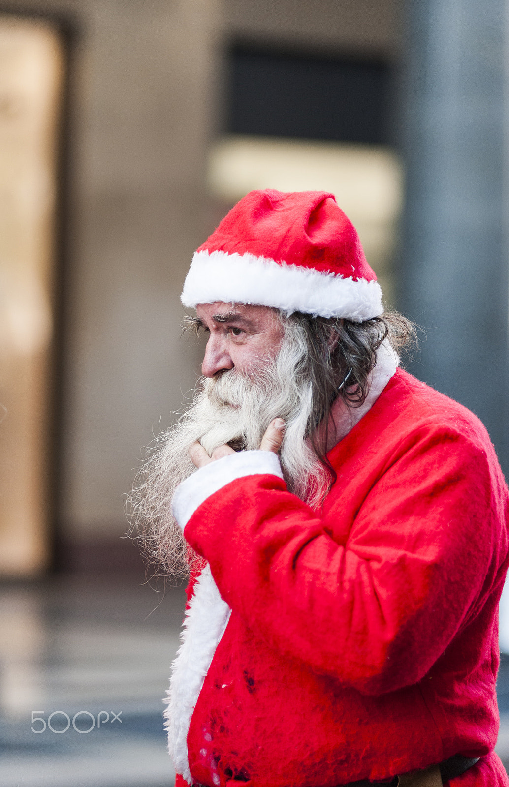 Nikon AF Nikkor 180mm F2.8D ED-IF sample photo. Babbo natale :-) photography