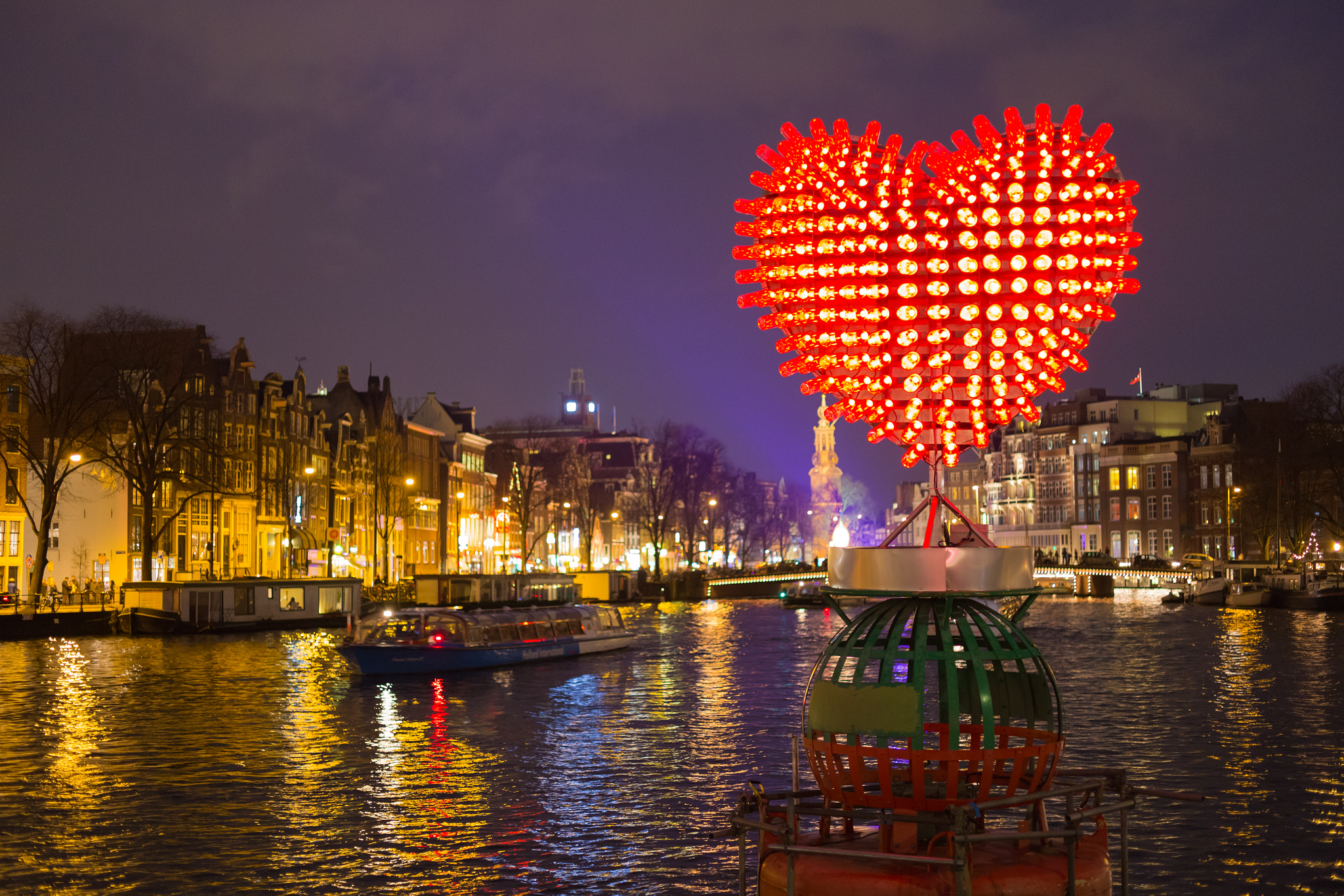 ZEISS Makro-Planar T* 50mm F2 sample photo. Amsterdam light festival photography