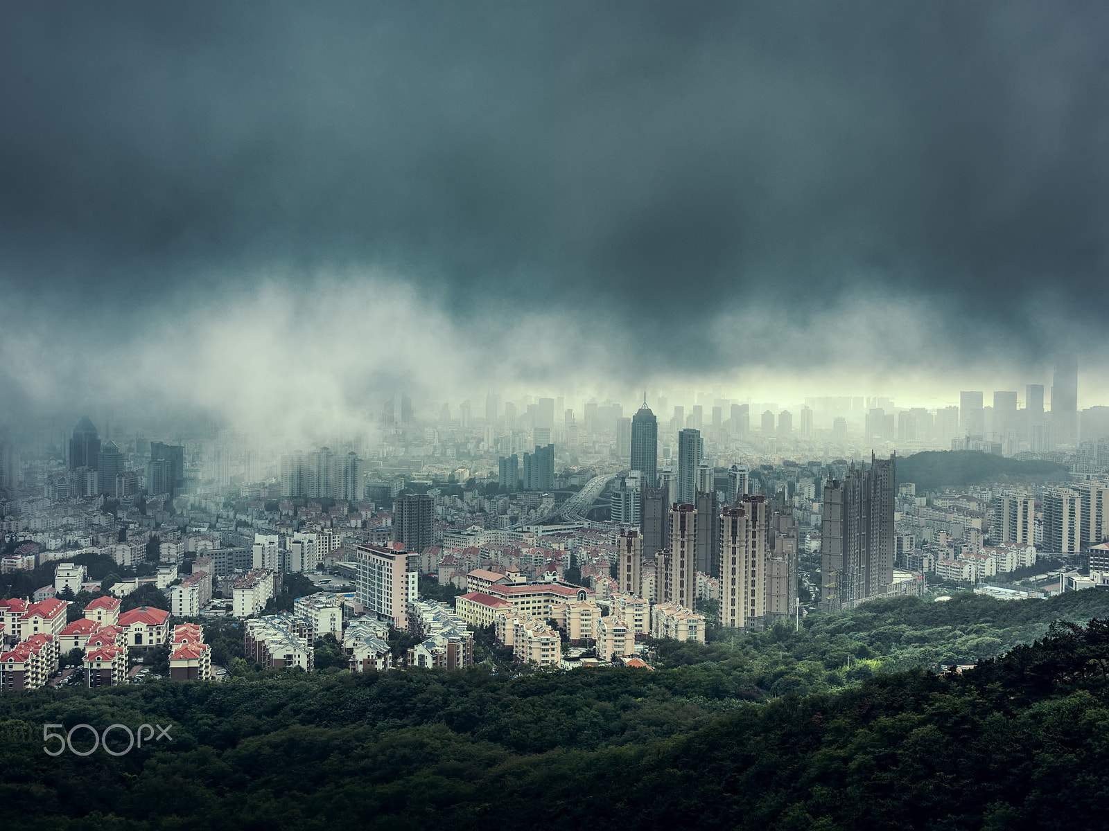 HCD 35-90 sample photo. A beautiful cityscape photography