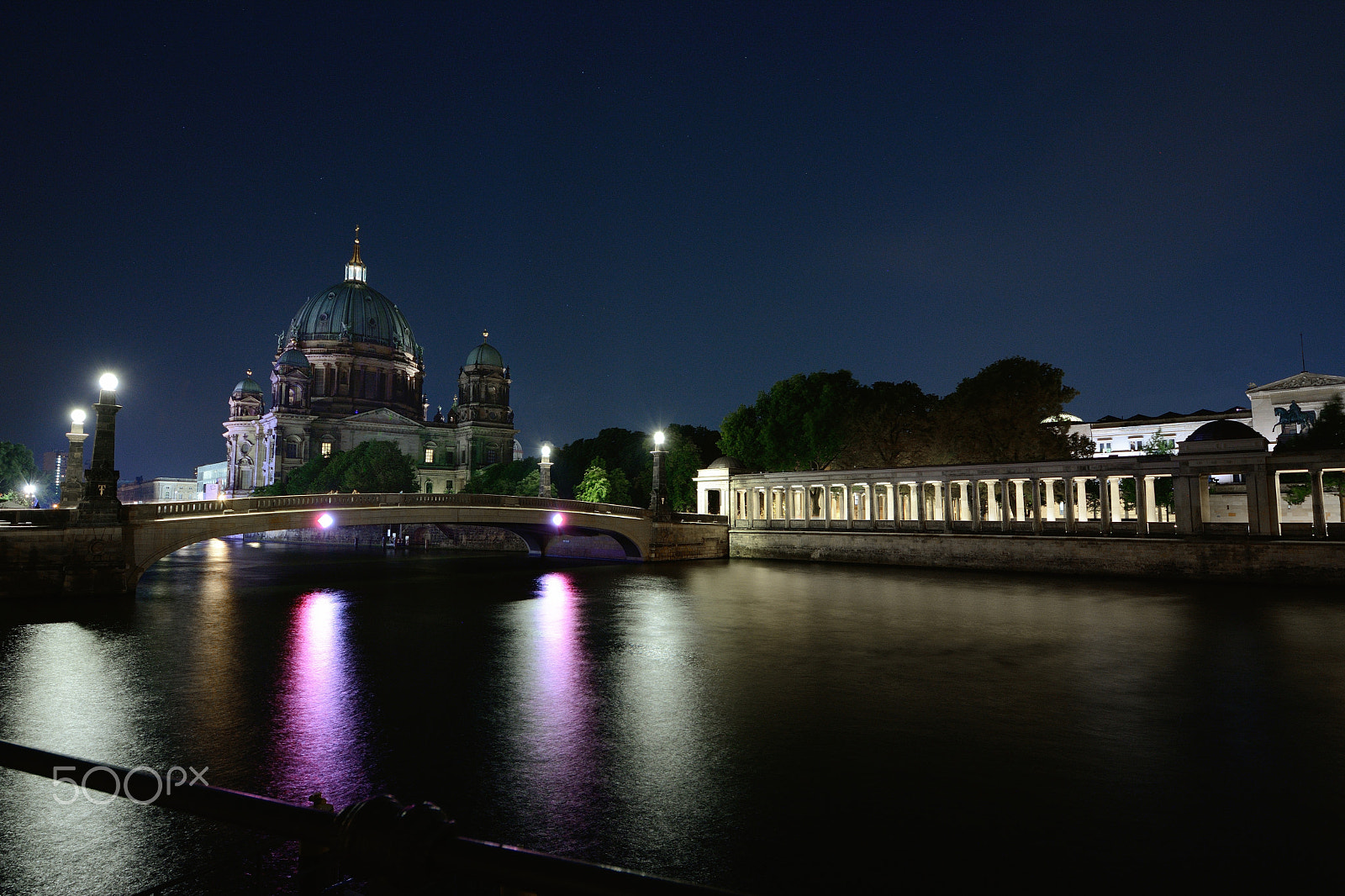 Sigma 12-24mm F4.5-5.6 II DG HSM sample photo. Night view by the spree photography