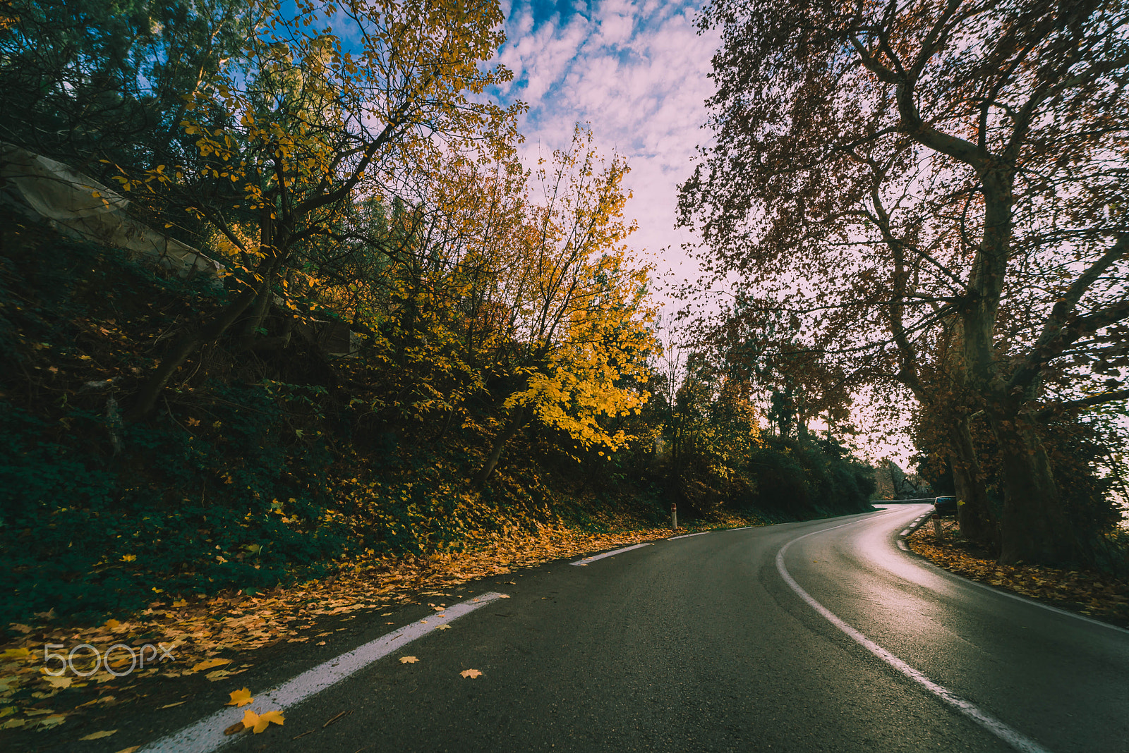 Sigma 12-24mm F4.5-5.6 EX DG Aspherical HSM sample photo. The wind purified the road. photography