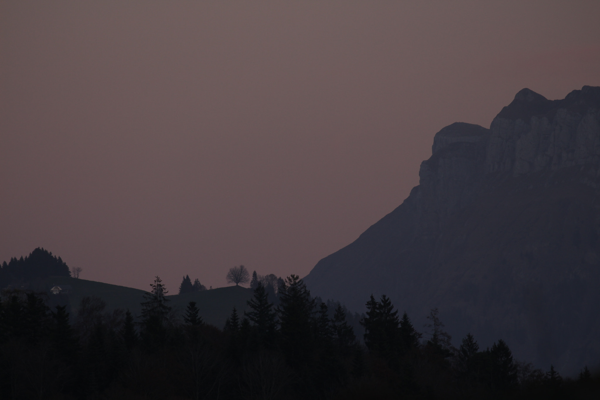 Canon EF 100-400mm F4.5-5.6L IS II USM sample photo. Hohgant in the evening photography