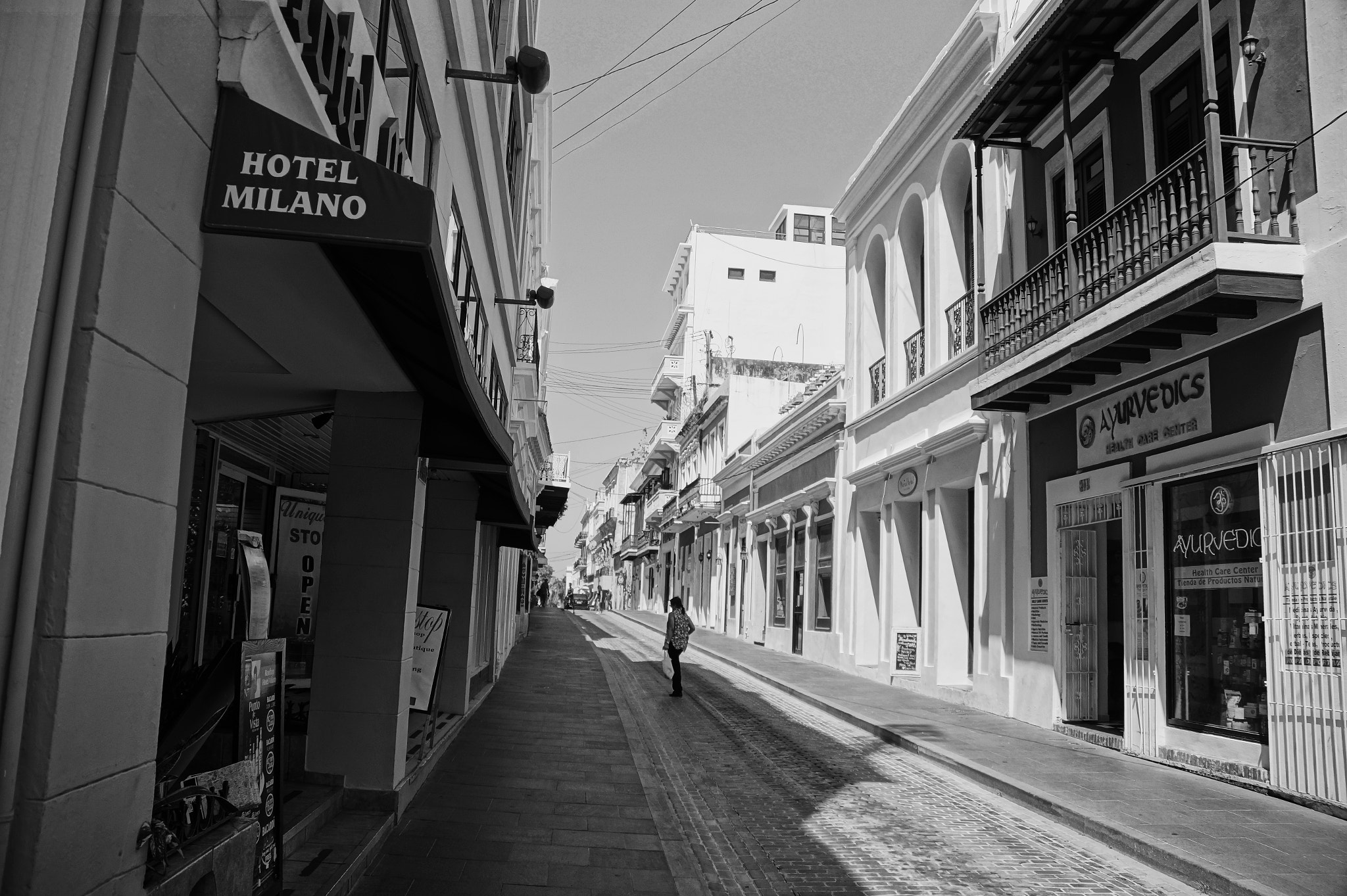 Sony Alpha a3500 sample photo. Street old san juan photography