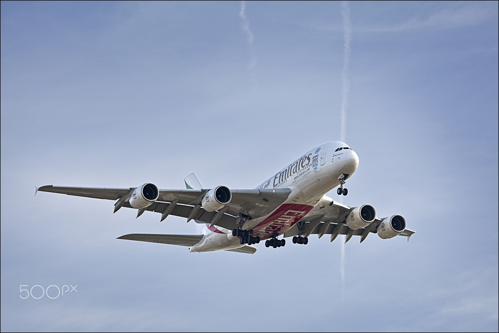 Nikon D5200 + IX-Nikkor 24-70mm f/3.5-5.6 sample photo. Airbus a380-800 photography