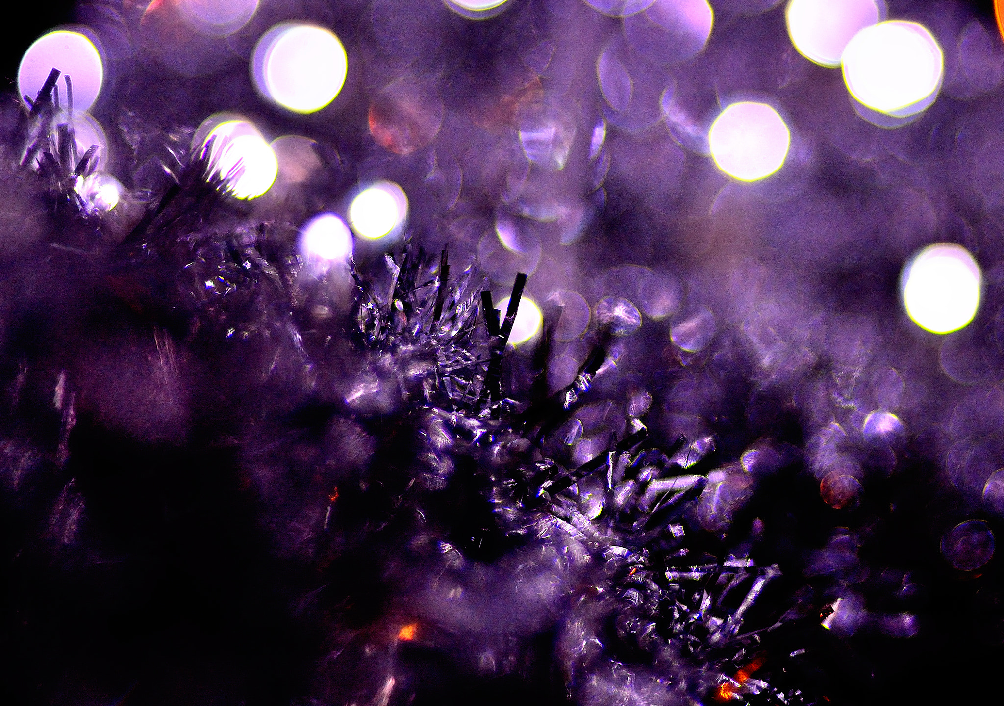 Nikon D5200 + Nikon AF Nikkor 50mm F1.4D sample photo. The chirstmas silver tree photography