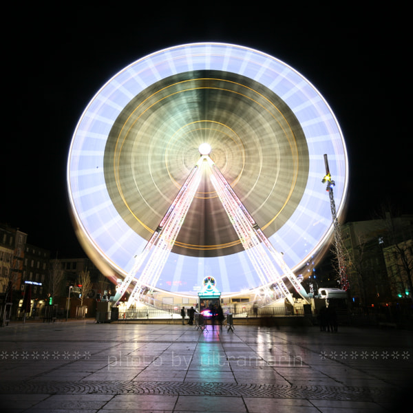 Canon EOS 5D + Sigma 10-20mm F4-5.6 EX DC HSM sample photo. La grande roue photography
