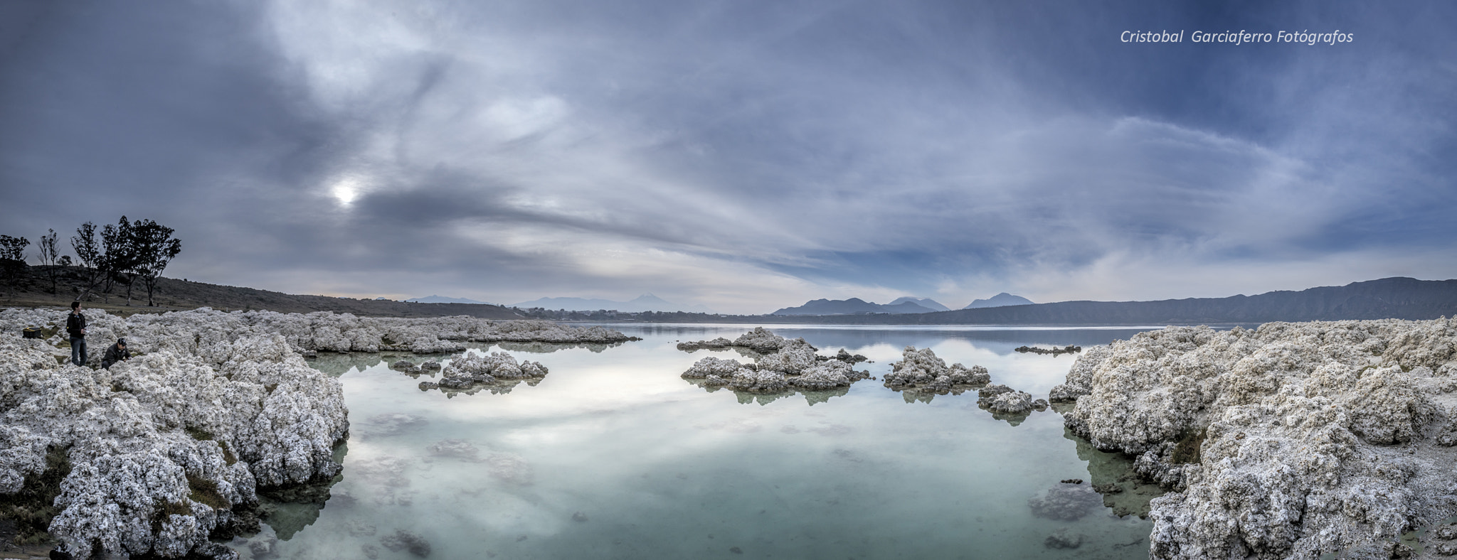 Sony a7R + Canon EF 16-35mm F2.8L USM sample photo. Panorama laguna alchichica photography