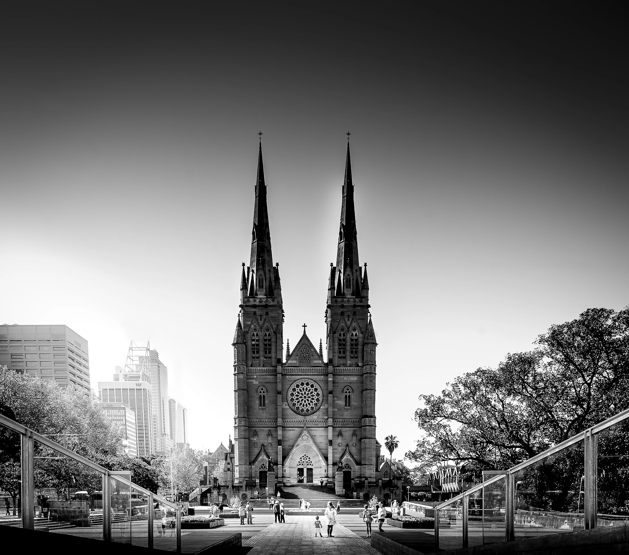 Nikon D4 sample photo. St mary's cathedral, sydney photography