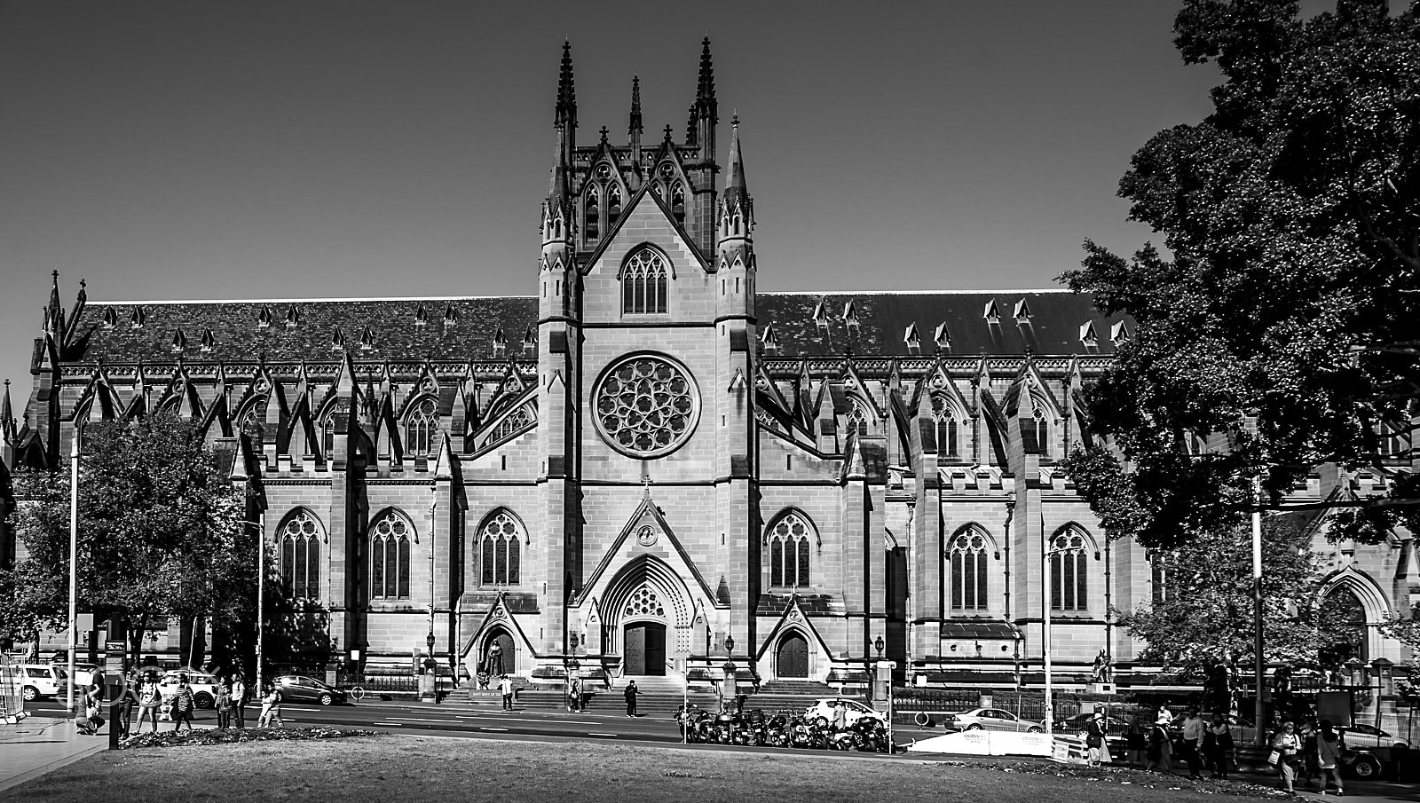 Nikon D4 sample photo. St mary's cathedral, sydney photography