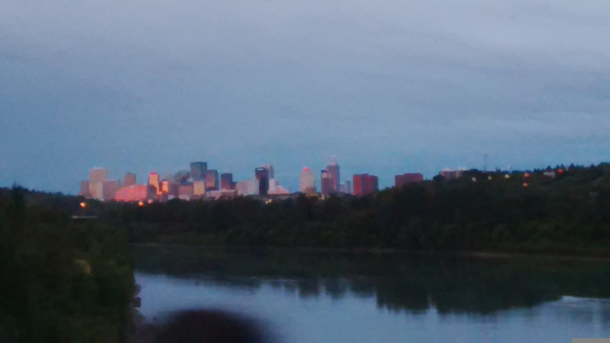 BlackBerry Q5 sample photo. Edmonton river valley photography